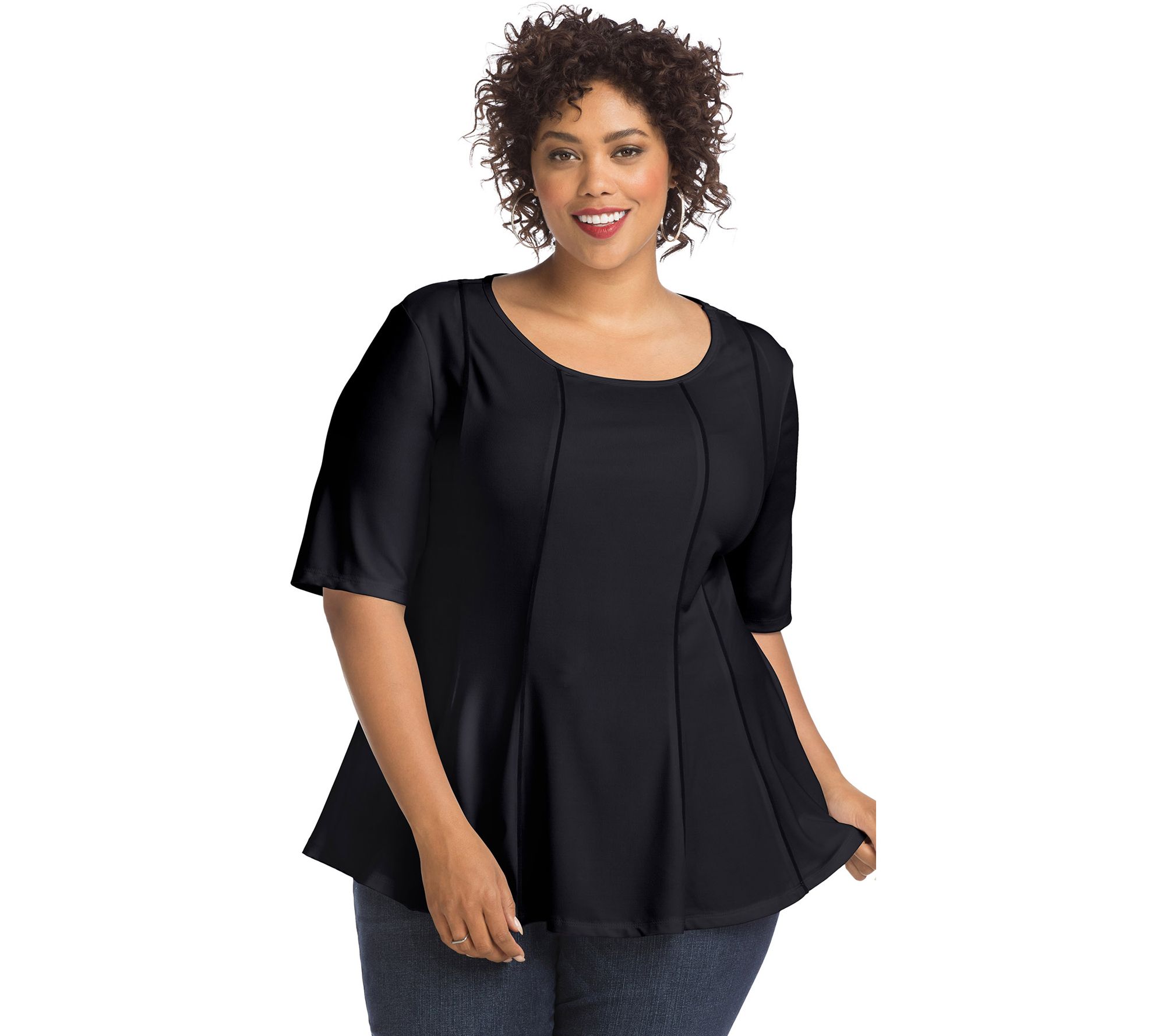 qvc plus size tops