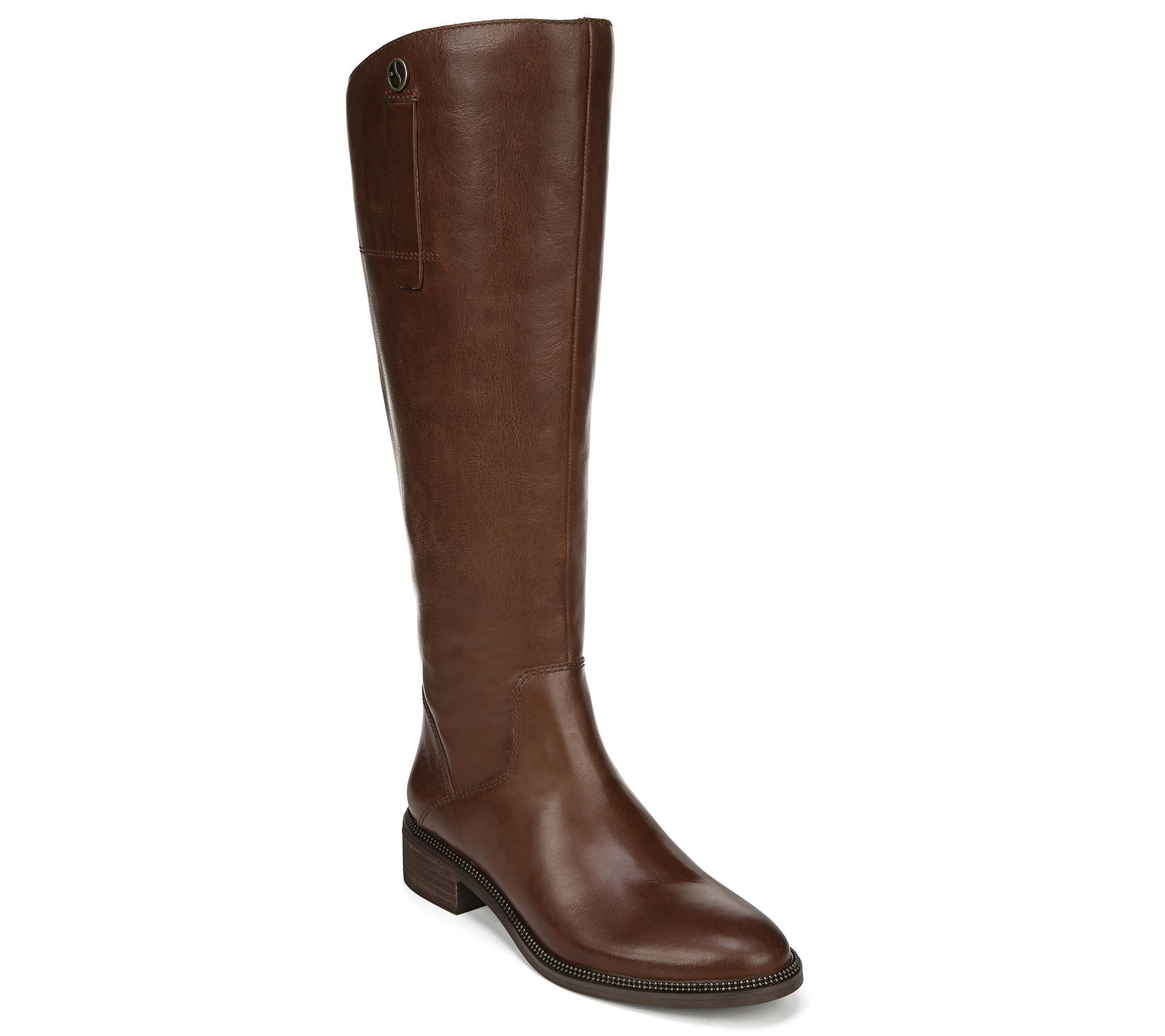 franco sarto wide calf suede boots