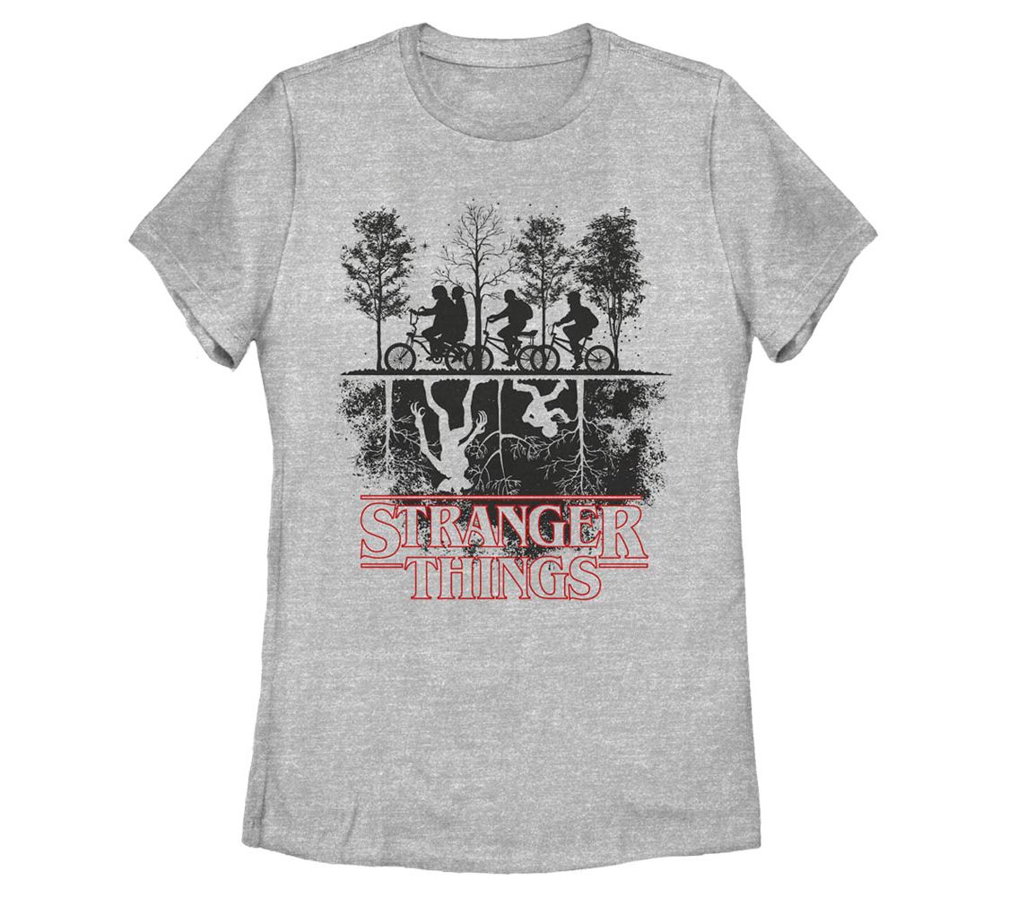 Fifth Sun Women's Stranger Things Upside Down T e