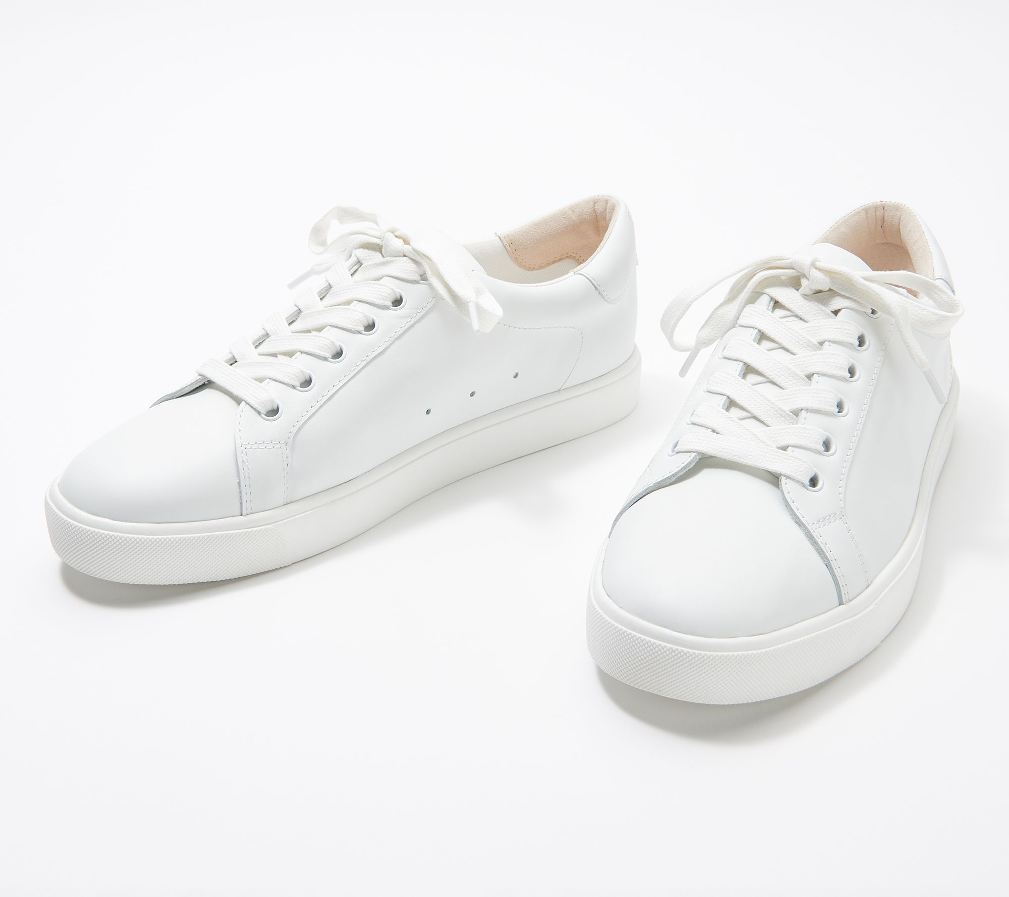 sam edelman white leather sneakers