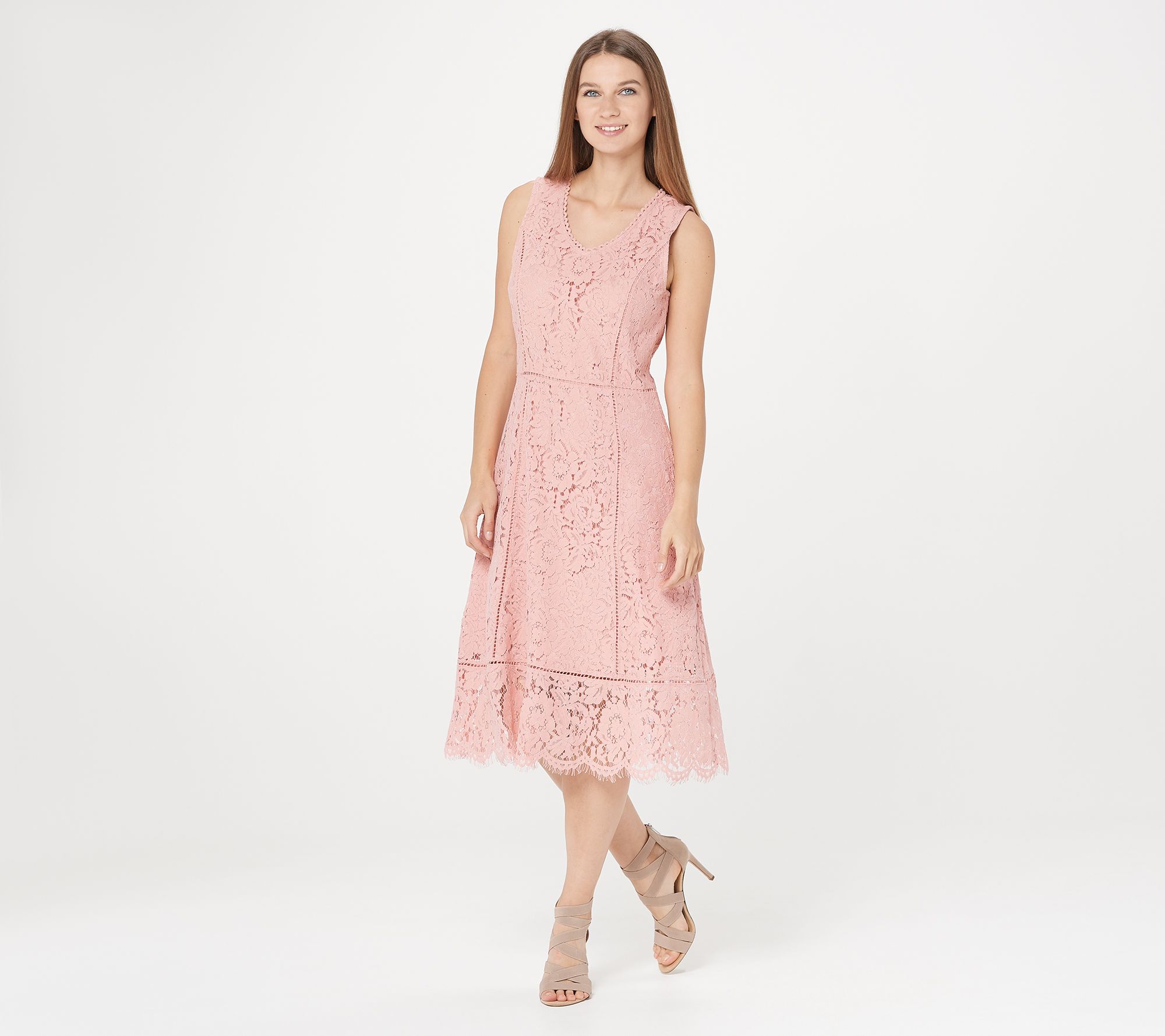 qvc lace dresses