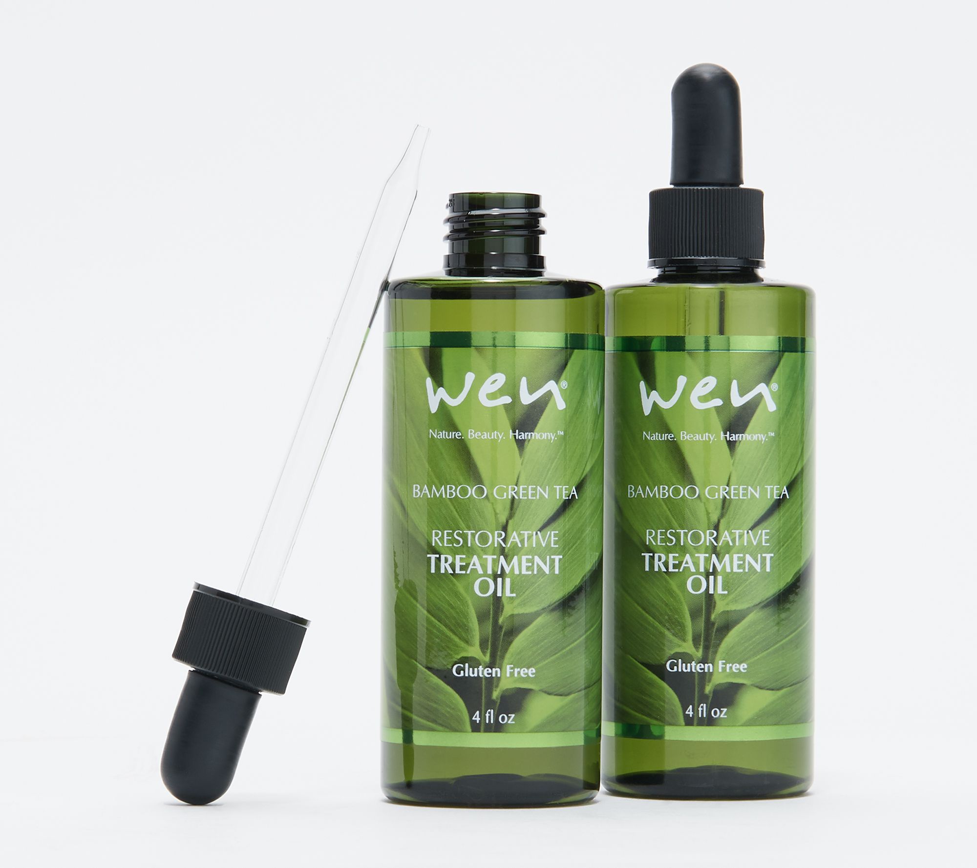 Wen By Chaz Dean Rice 4 Oz Treatment Oil Duo Page 1 Qvc Com