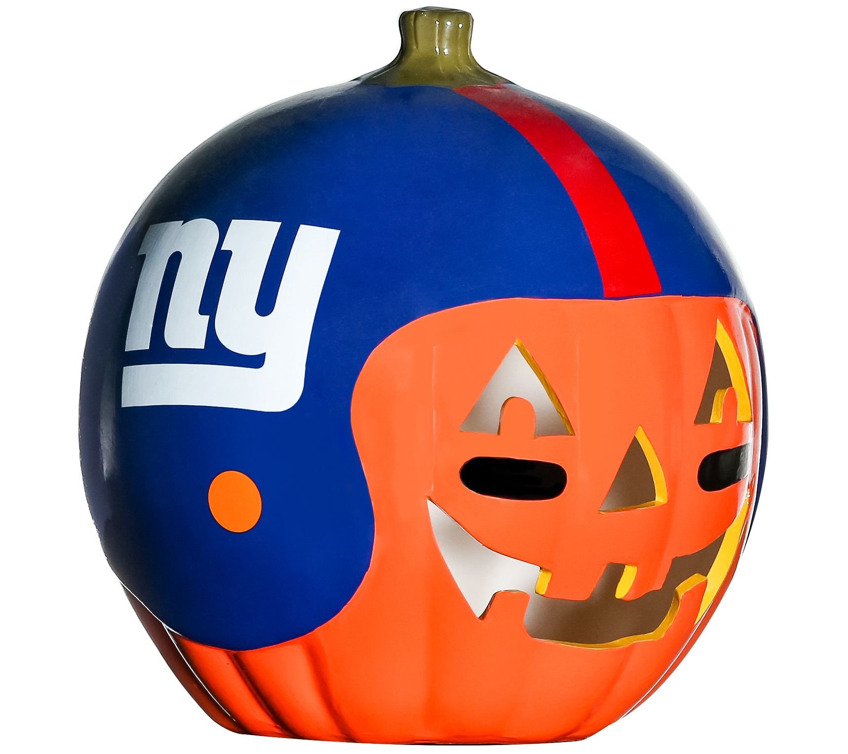 NFL Team Ceramic Pumpkin Helmet bySporticulture