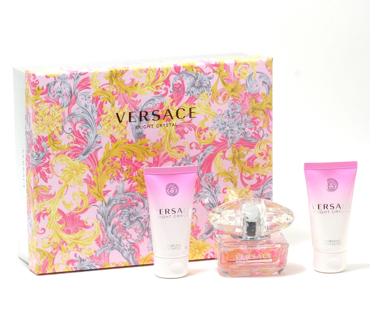 Versace Bright Crystal 1.7-oz EDT 3-Piece Set - Ladies