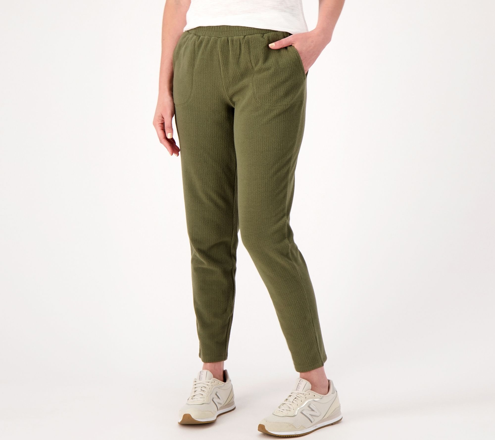 zuda Polar Fleece Straight Leg Pants