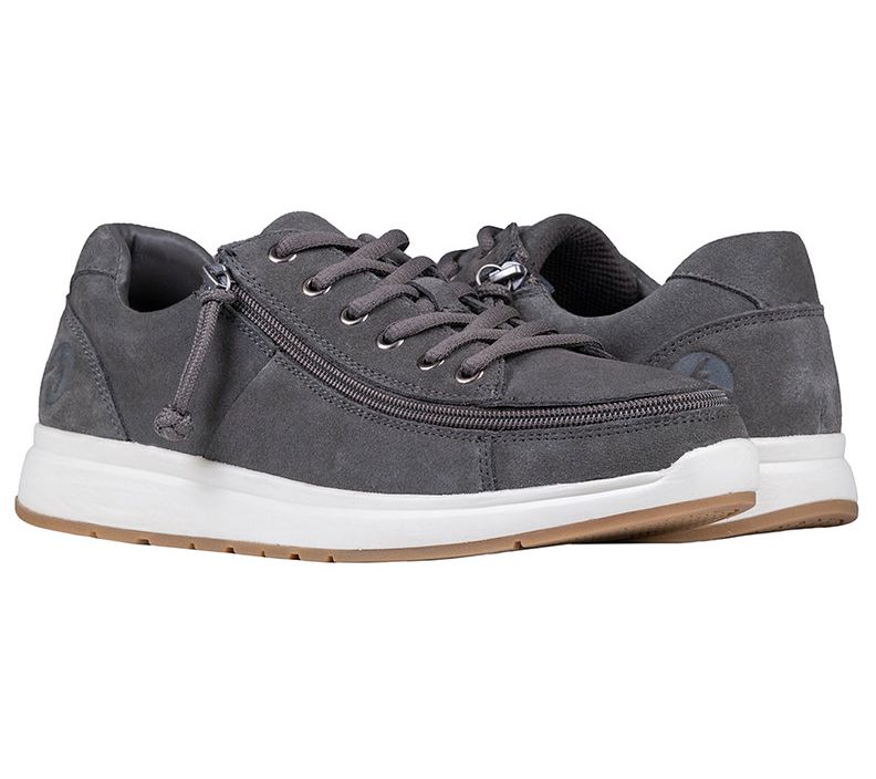 BILLY Footwear Men's Comfort Low Suede Sneaker
