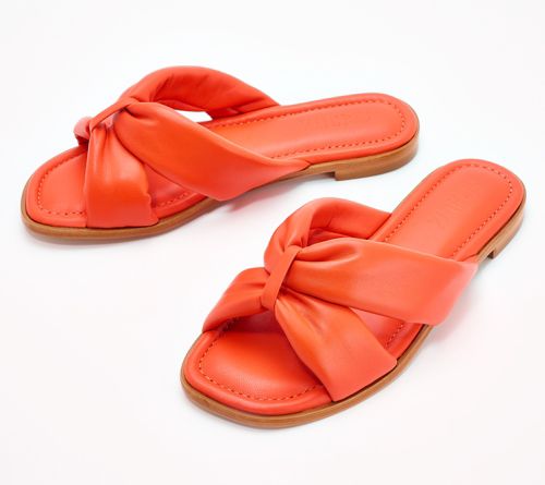 Sandalias de Cuero Puffy Schutz