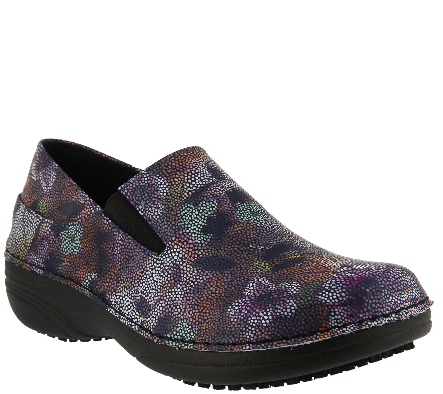 spring step professional winfrey flutter women's work clogs