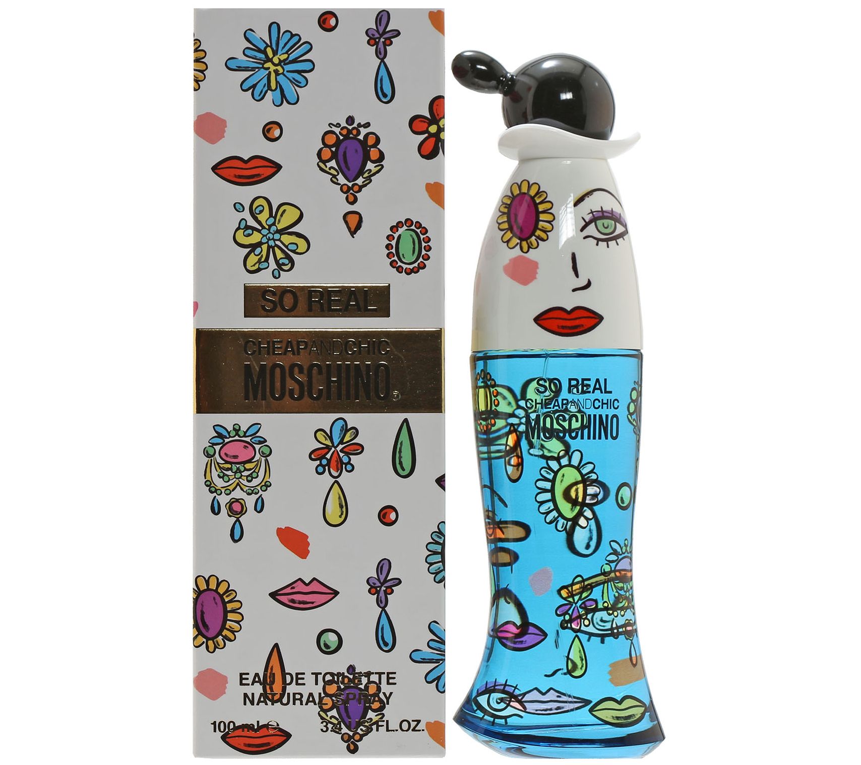 Cheap & Chic So Real Moschino Eau de Toilette S pray 3.4 oz