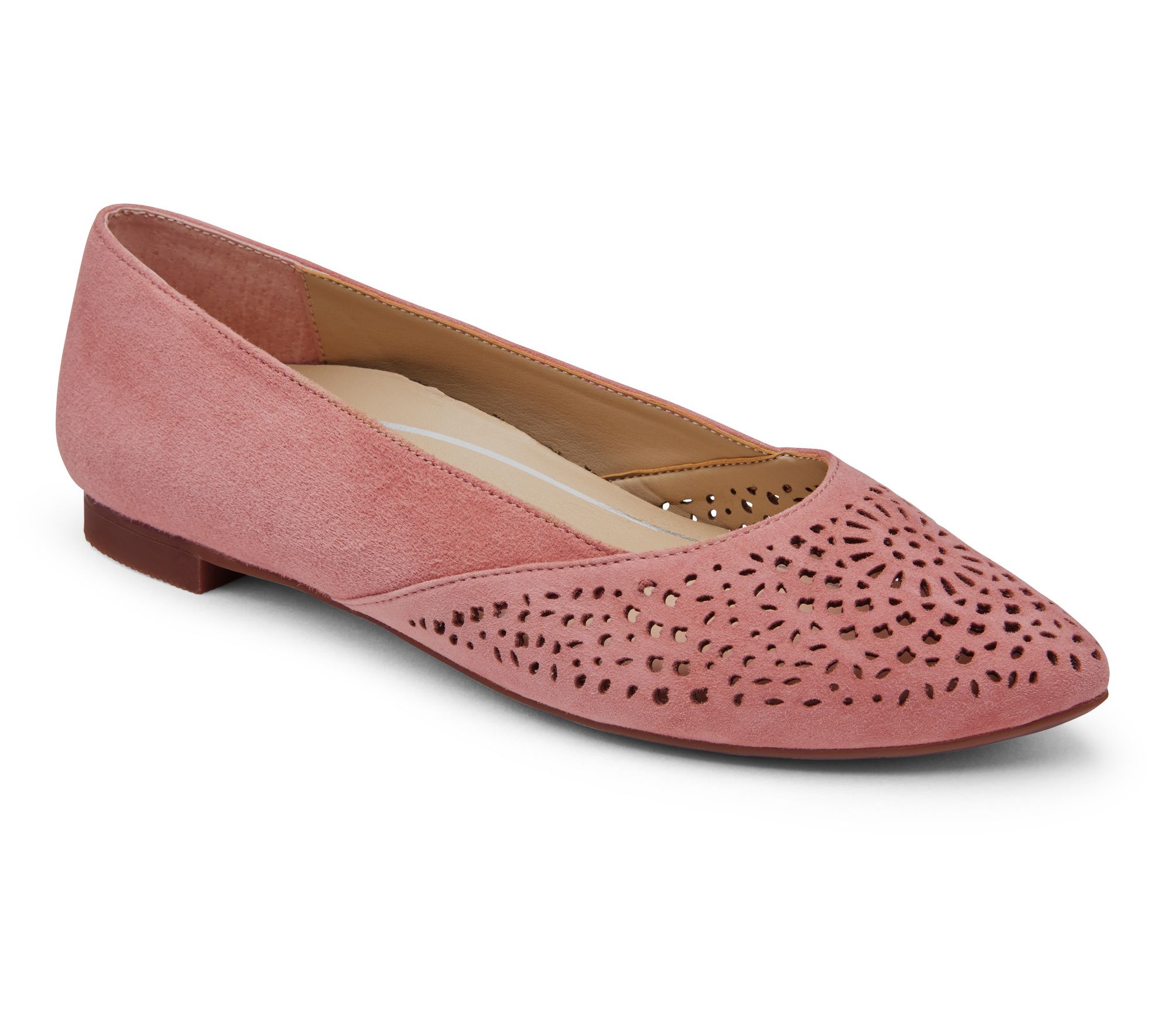 qvc vionic ballet flats