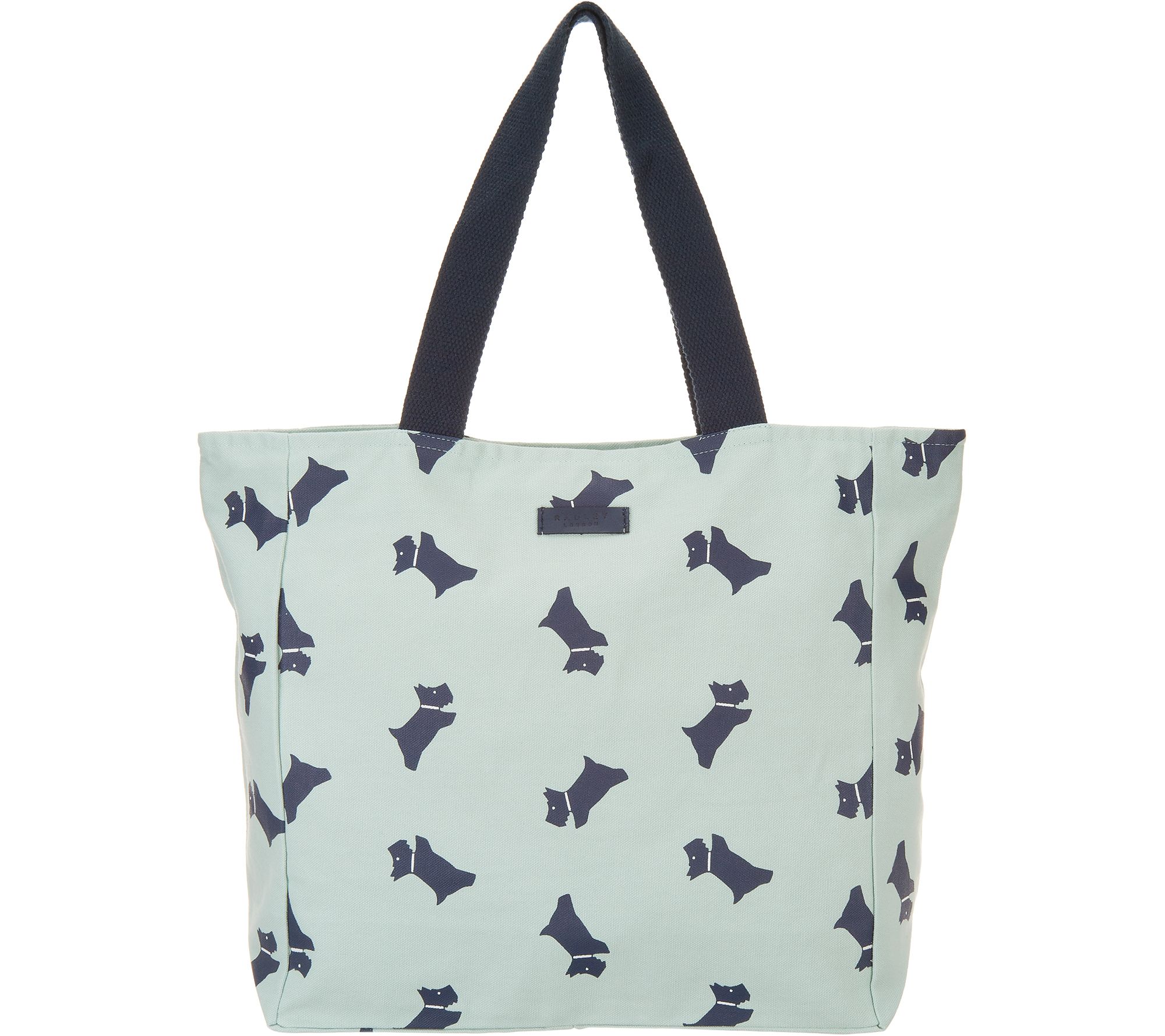 radley canvas shopping bag