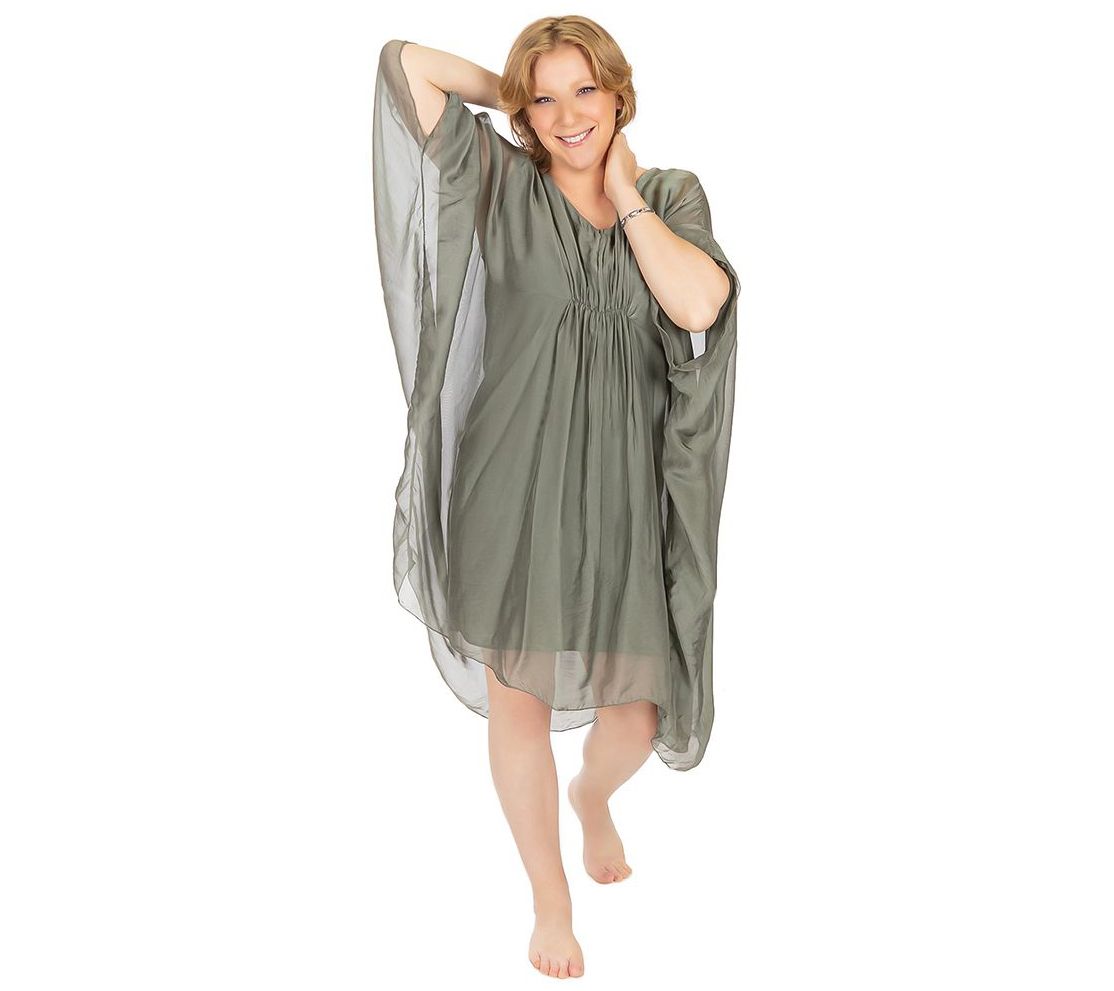 Skinnytees Silk Draped Dress Review: Fit, Fabric & Final Verdict