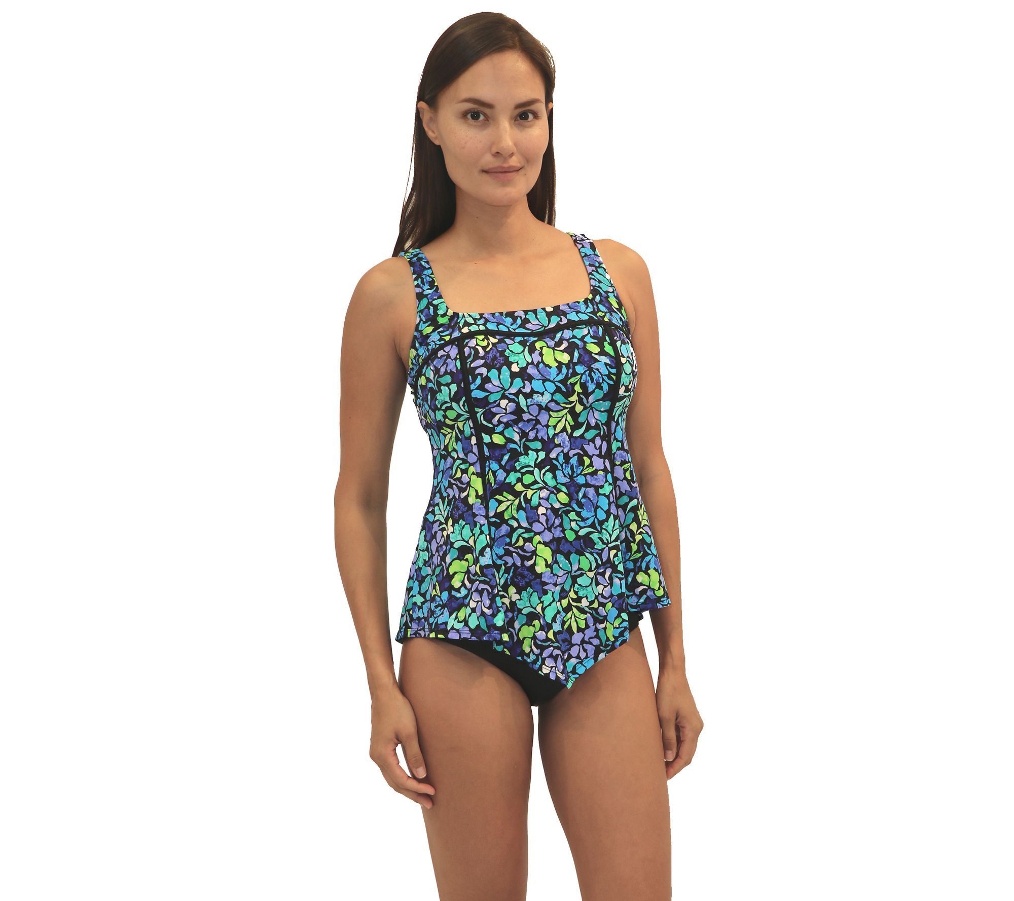 qvc tankini swimwear