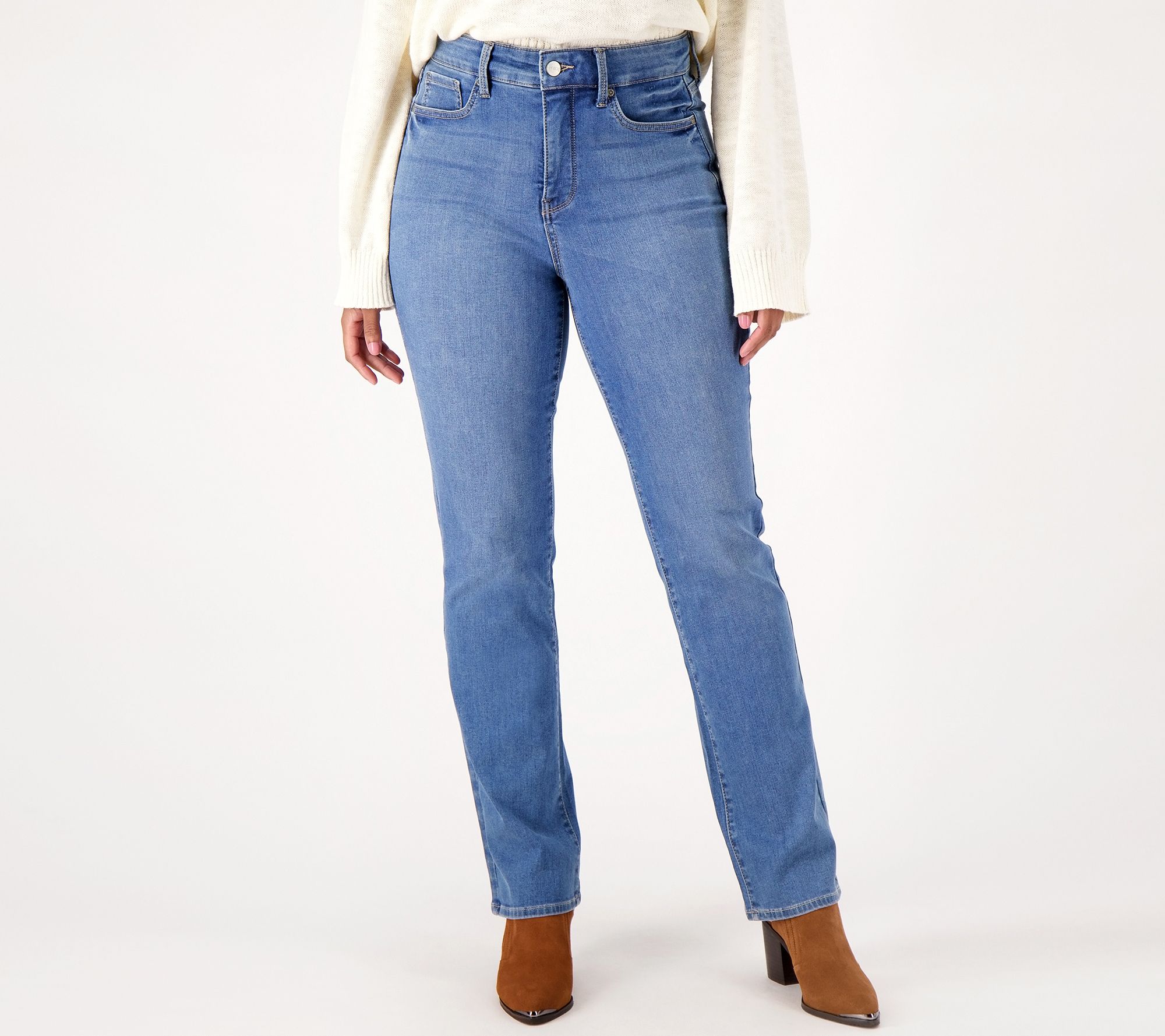 NYDJ Curve Shaper Marilyn Straight Jeans - Lovesick