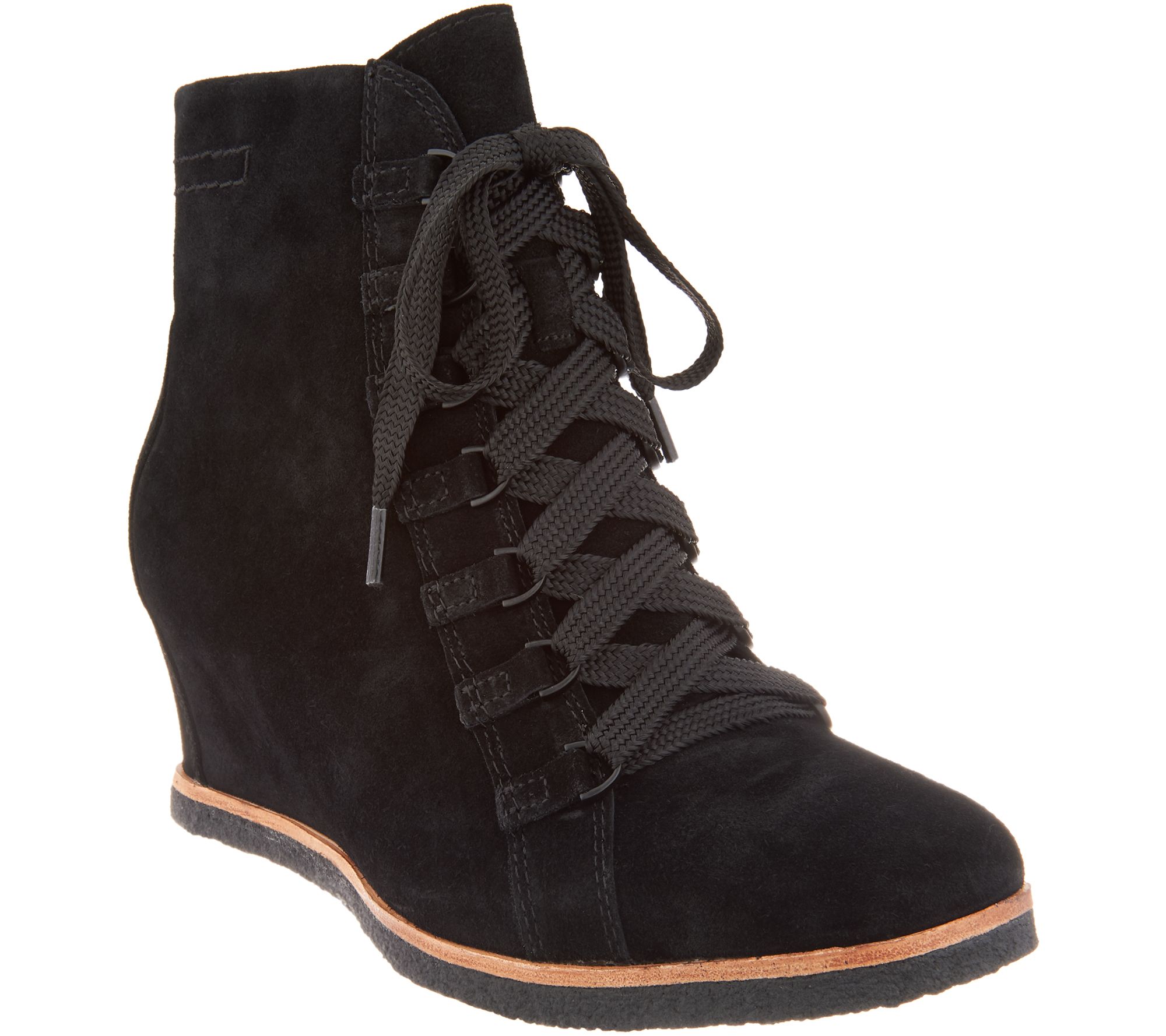 earth lace up boots