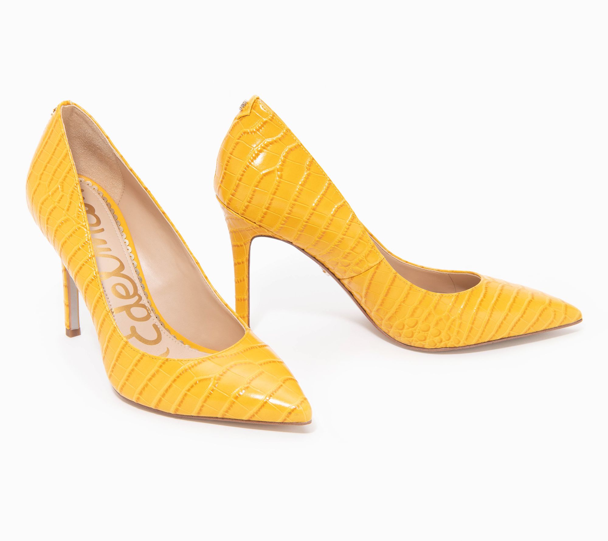sam edelman orange pumps