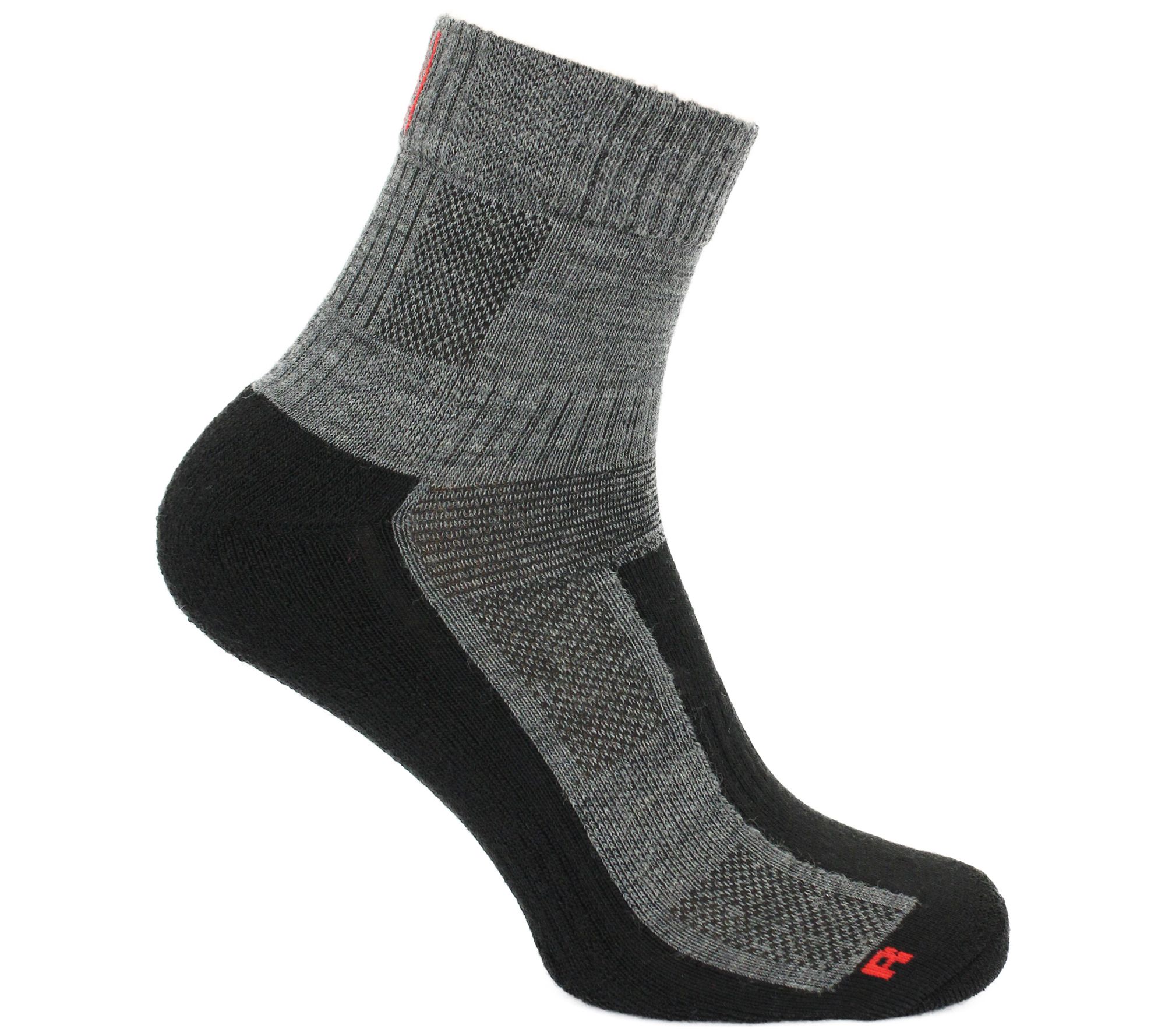 Norfolk 2-Pack Lightweight Cushioned Merino Wool Quarter Socks — QVC.com