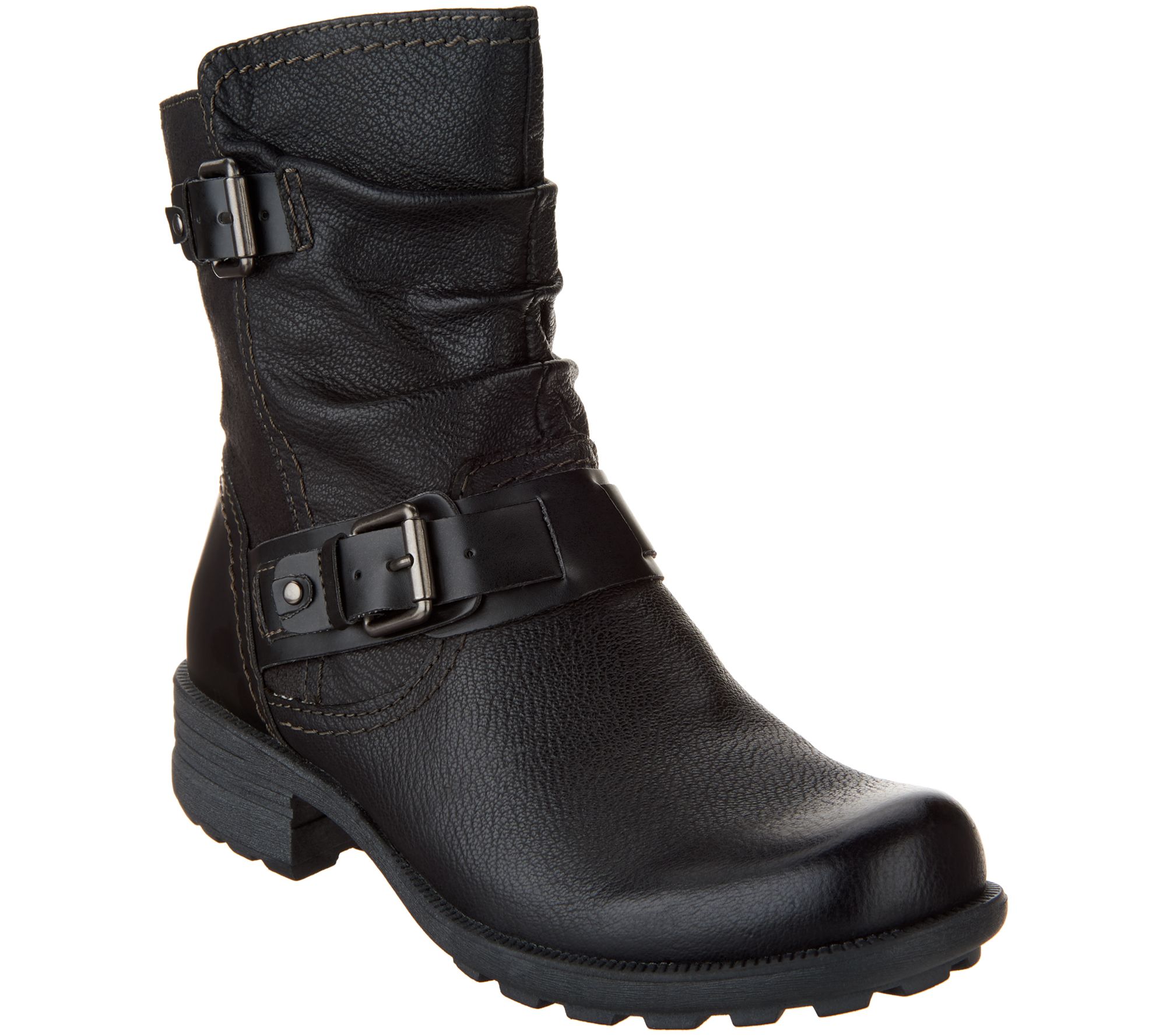 Earth Origins Leather Mid Boots Patrice Page 1 Qvc Com