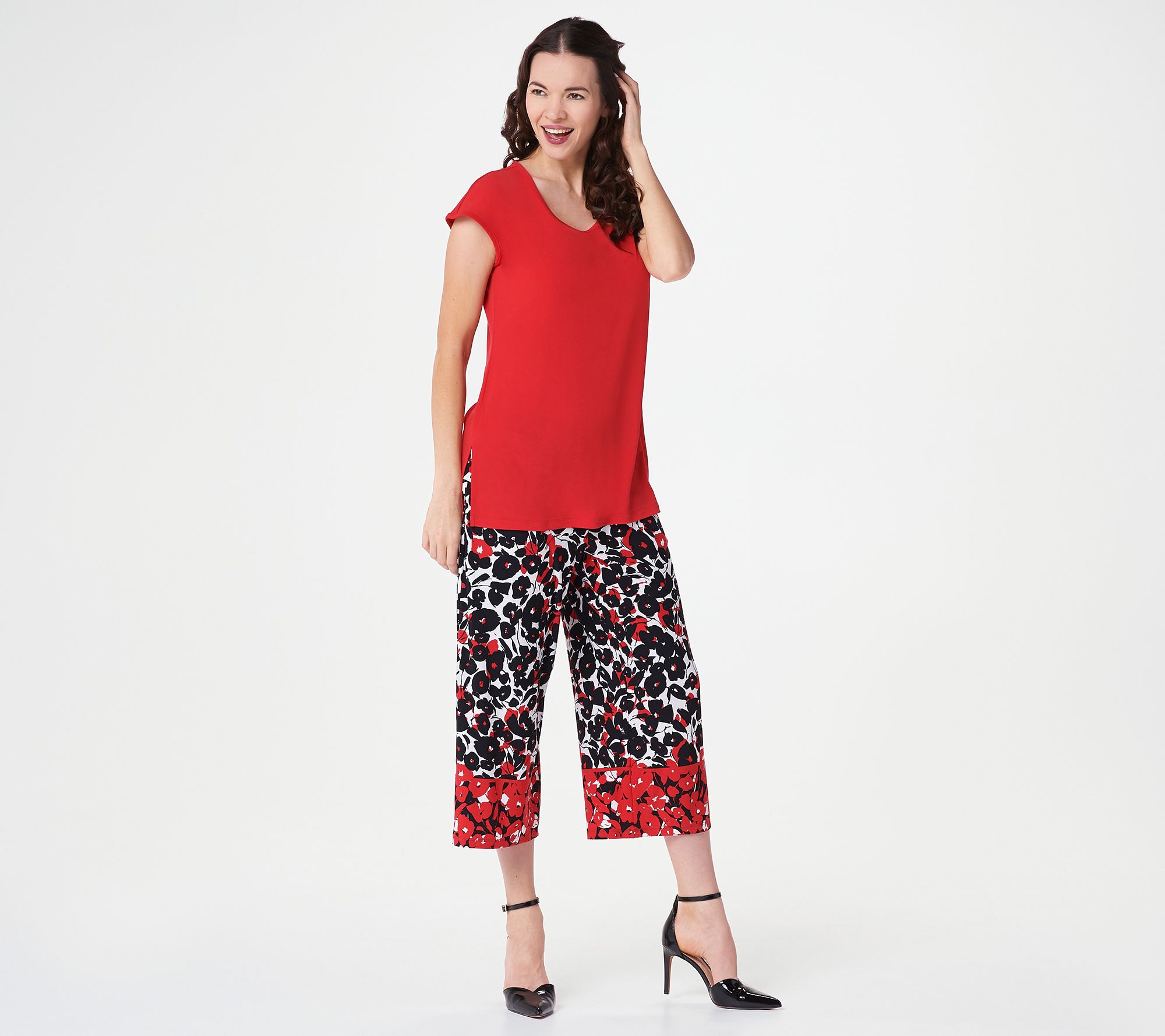 susan graver liquid knit pants