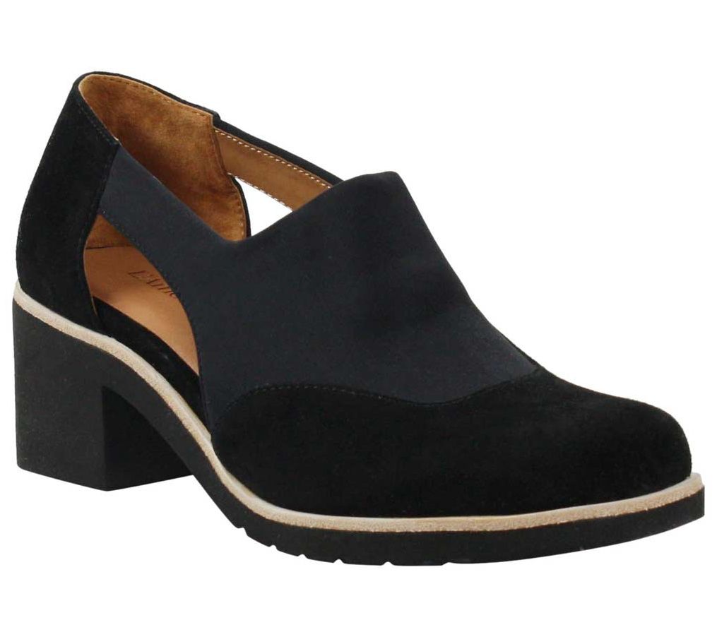 mid block heel pumps