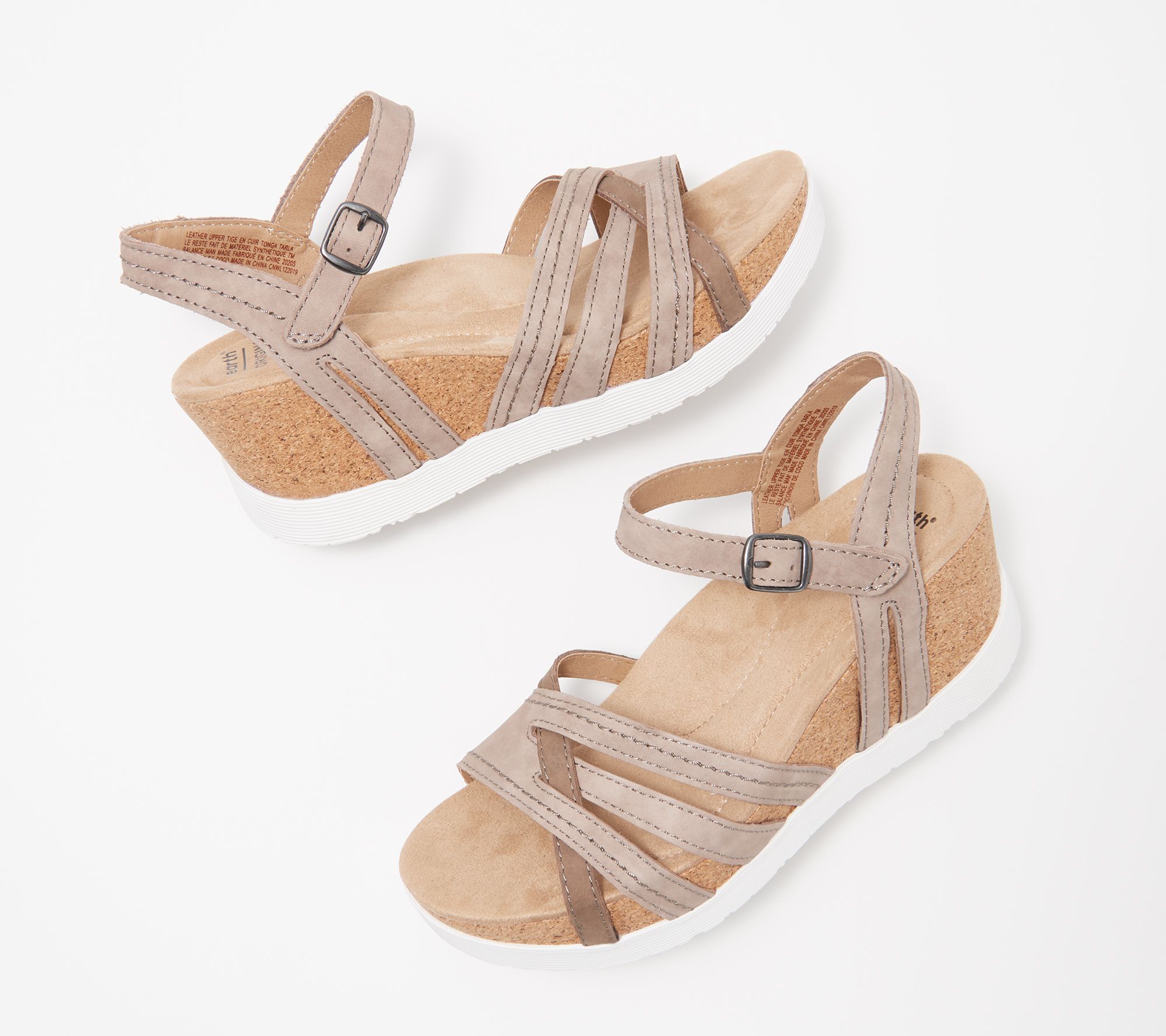 qvc earth origins sandals