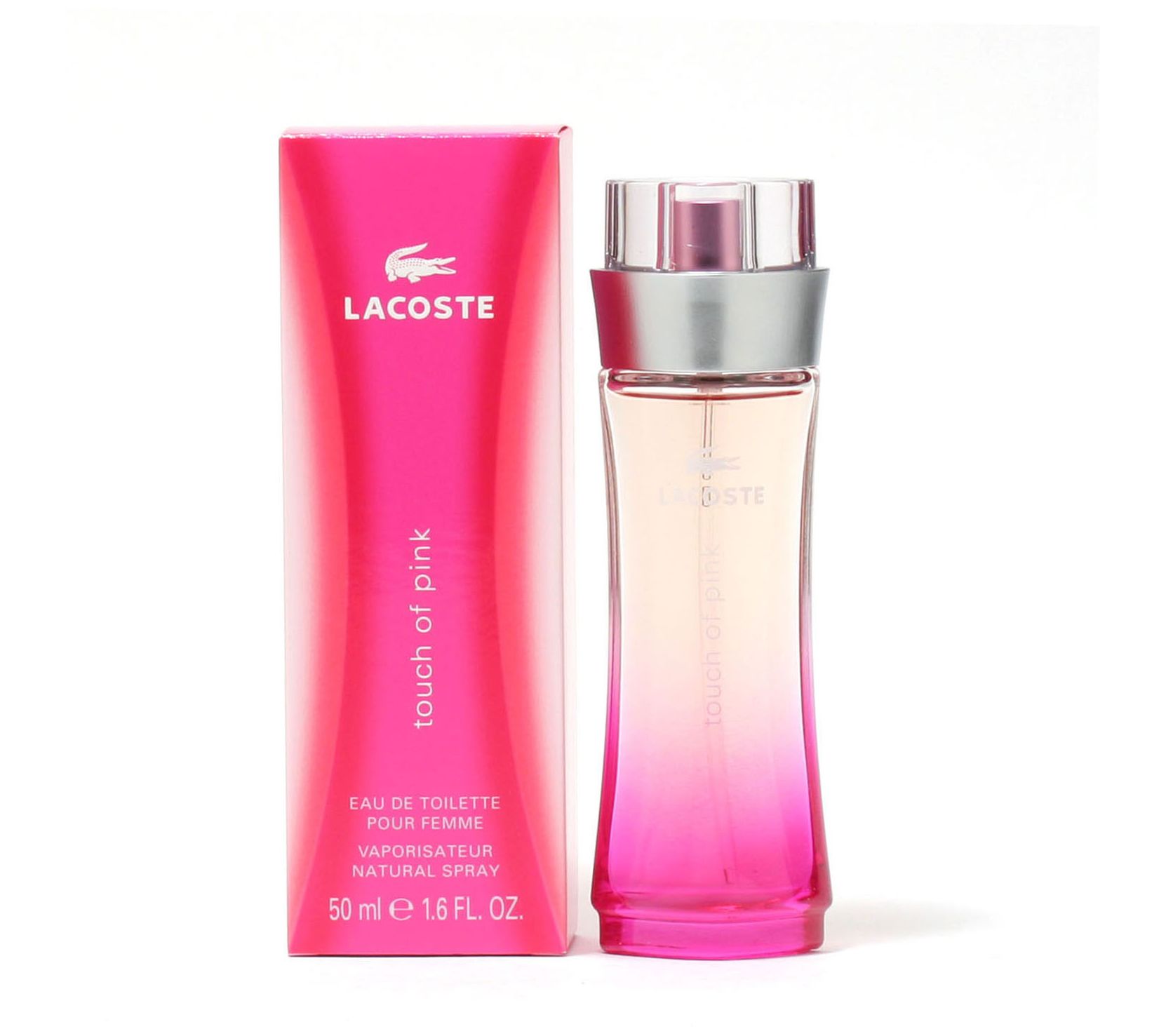 Lacoste Touch Of Pink Ladies Eau de Toilette Sp ray 1.6 oz