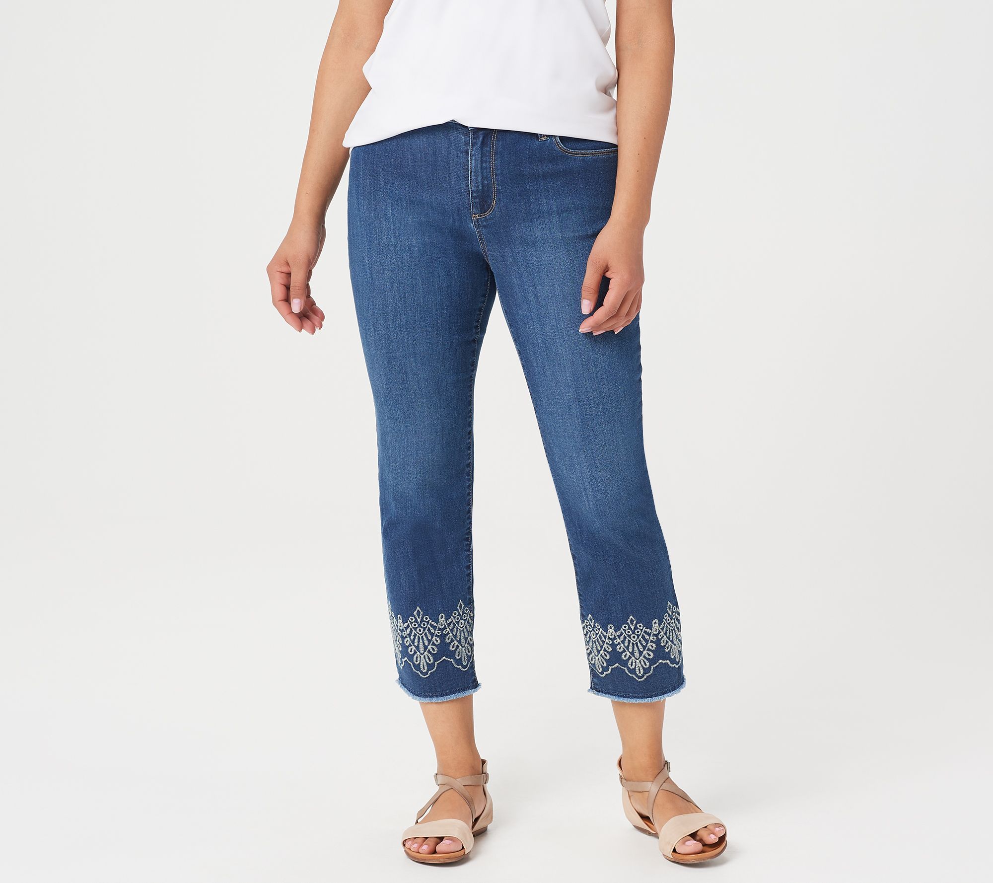 qvc susan graver crop pants