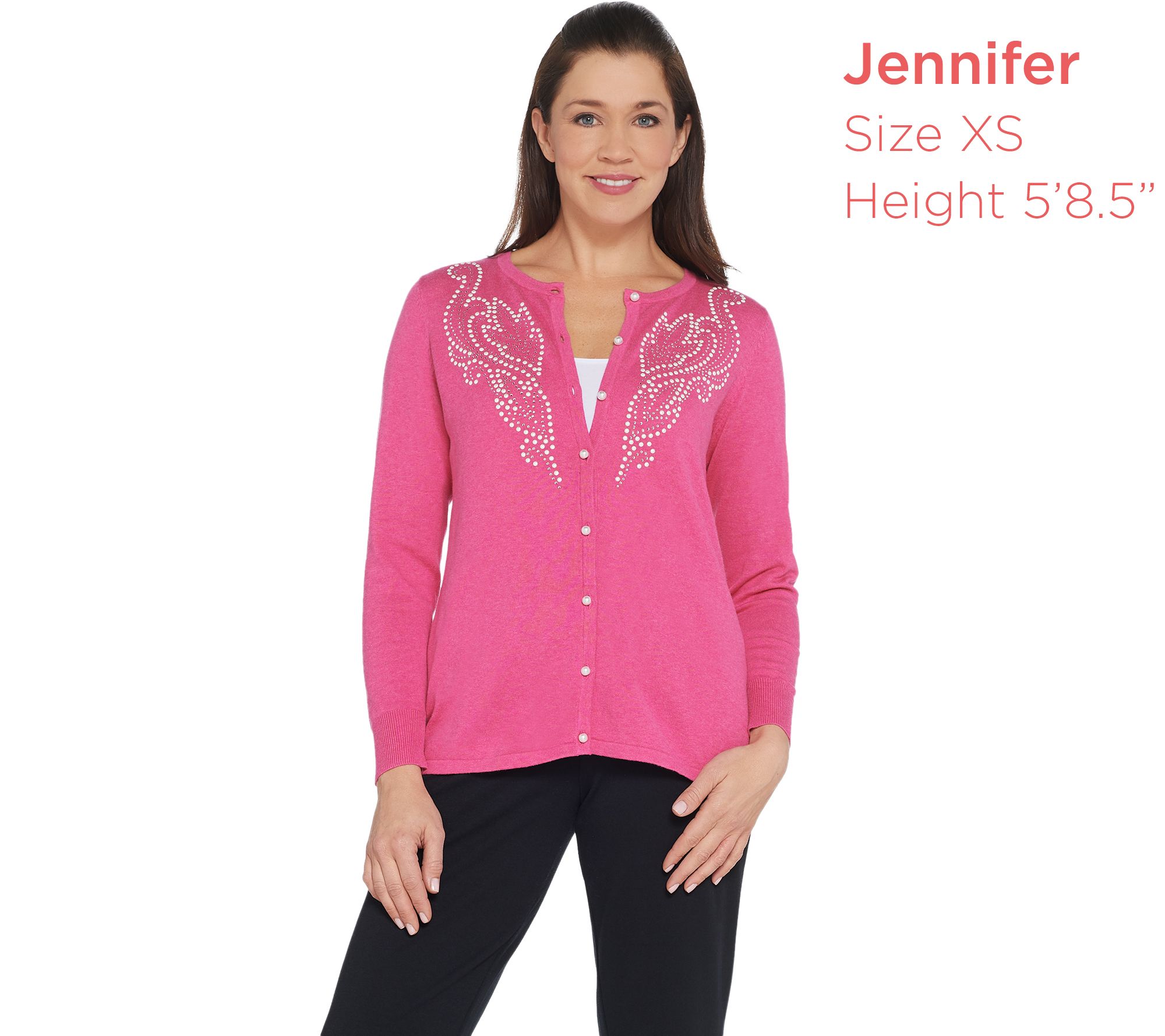 embellished cardigan