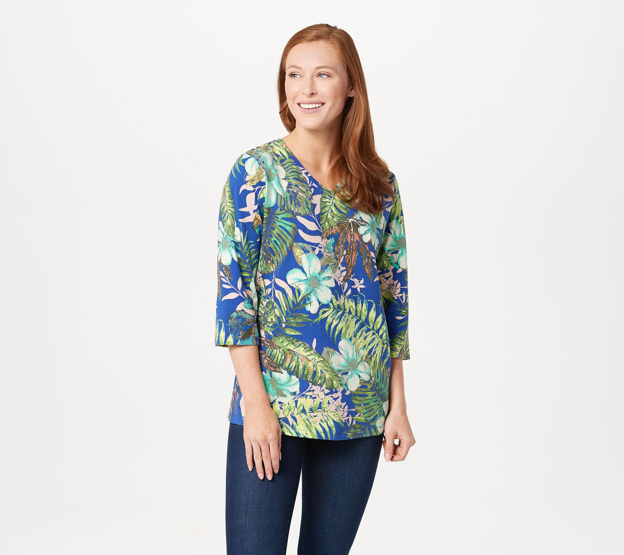 qvc summer tops