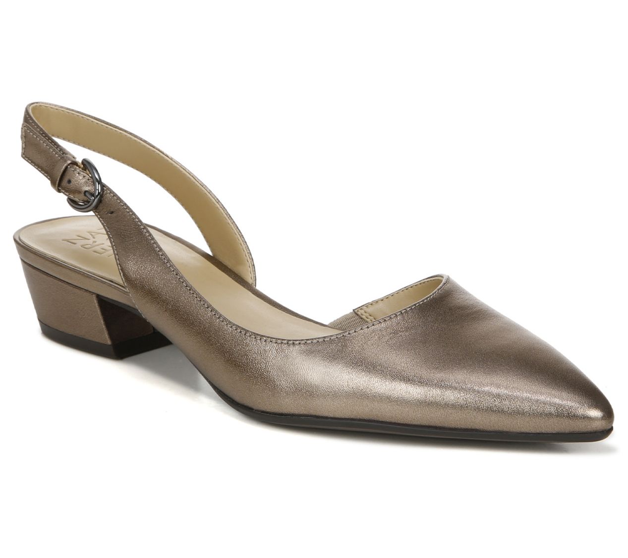 low slingbacks