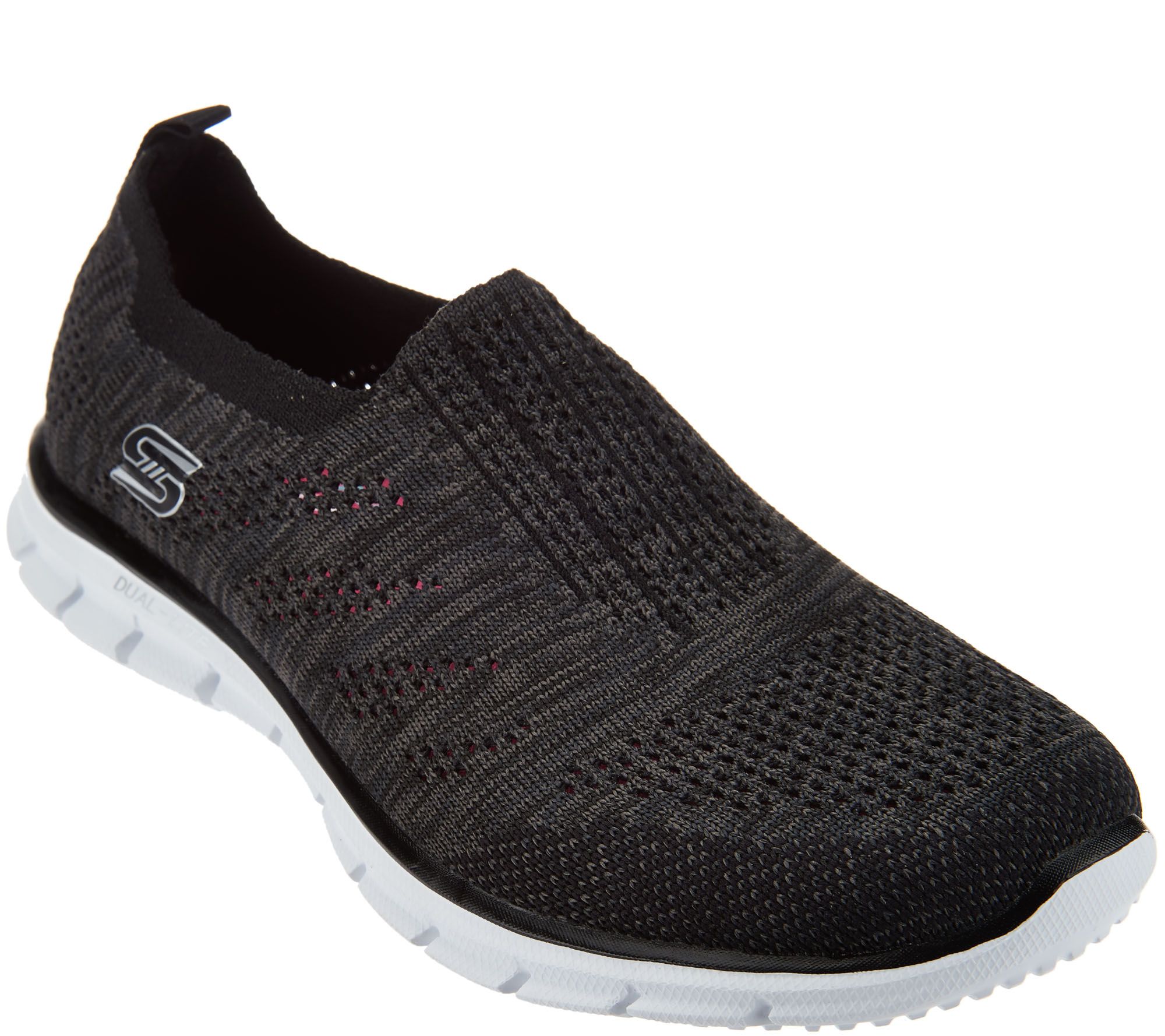 Skechers Flat Knit Slip-On Sneakers - Stunner - Page 1 — QVC.com