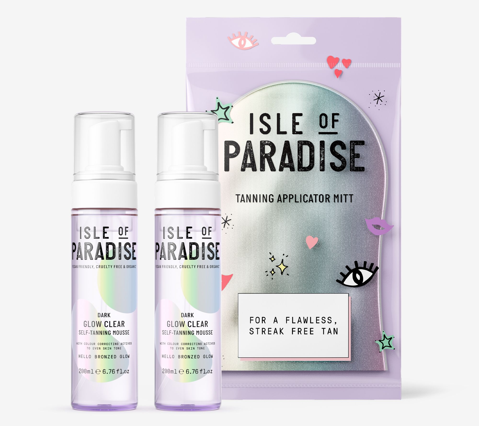 A-D Isle of Paradise Self-Tanning Mousse DuoAuto-Delivery