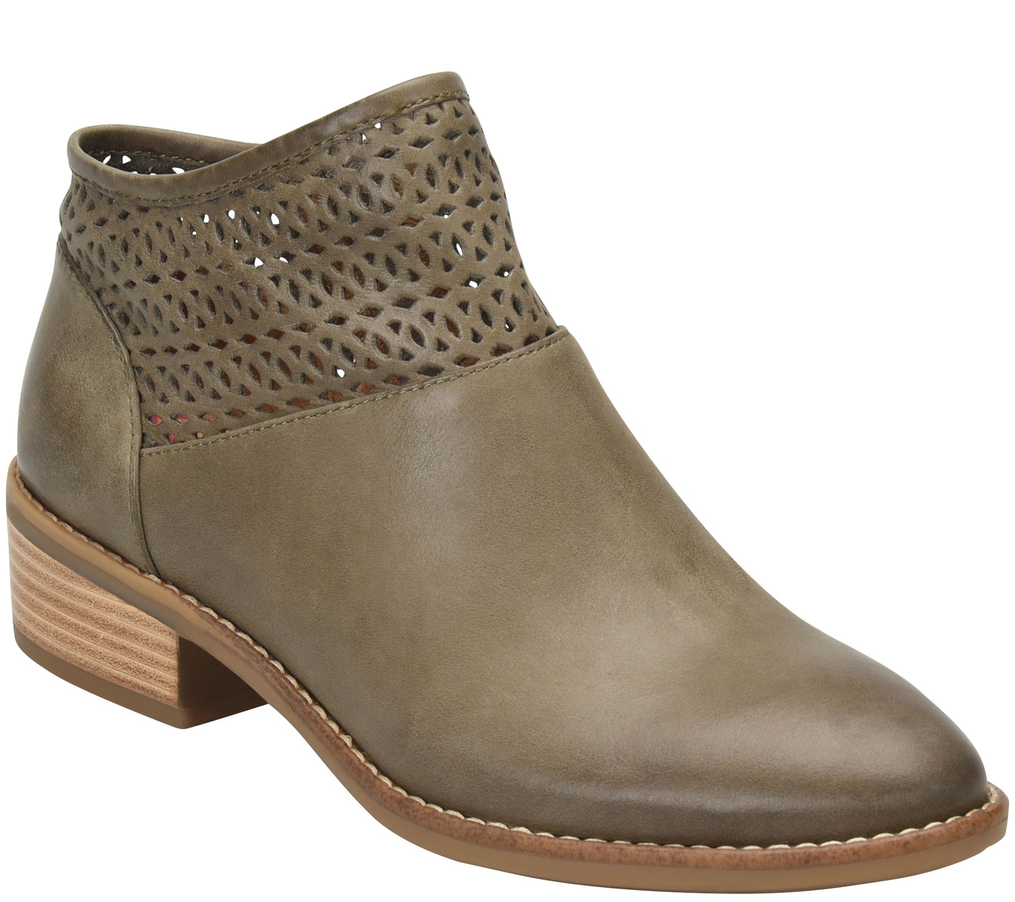 Comfortiva Leather Ankle Boots Cailean