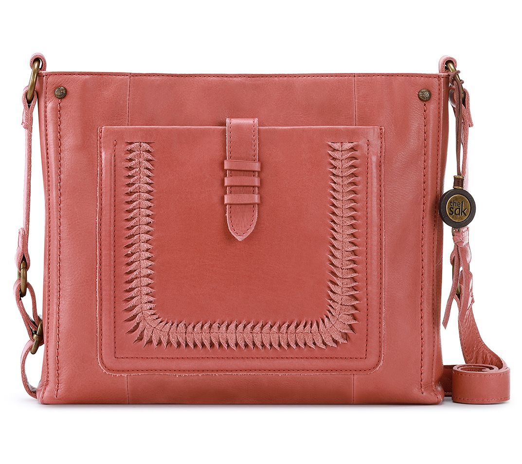 the sak heritage leather crossbody