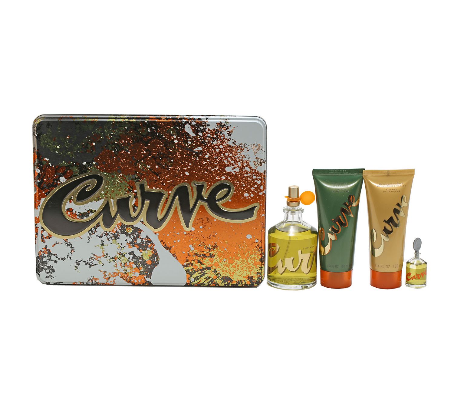 Curve for Men by Liz Claiborne 4-Piece Gift Set