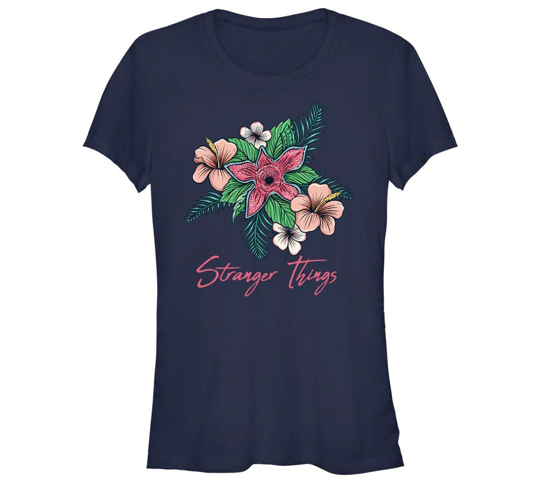 Fifth Sun Juniors Floral Things Navy Tee