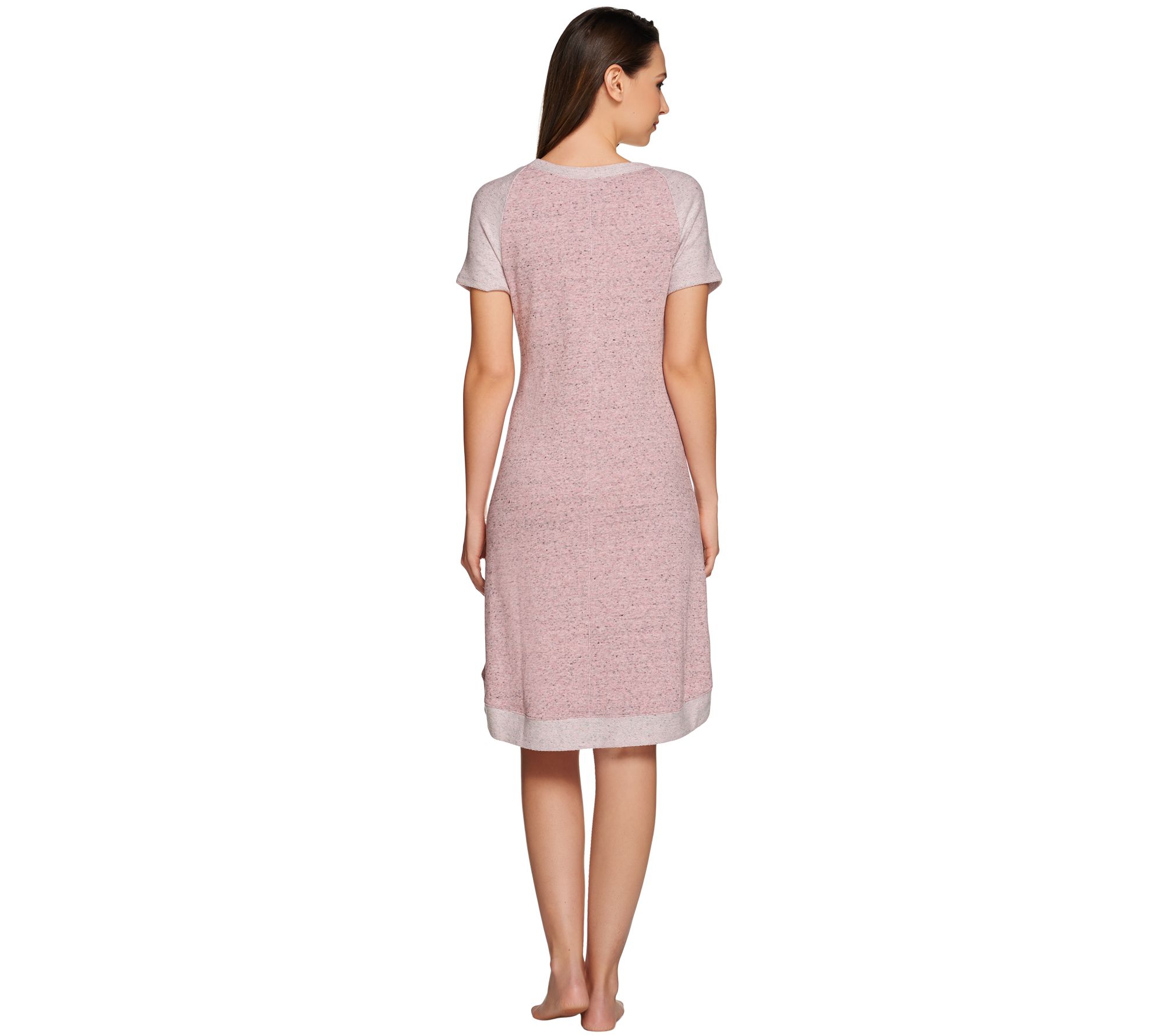 AnyBody French Terry Tunic Dress with Pockets
