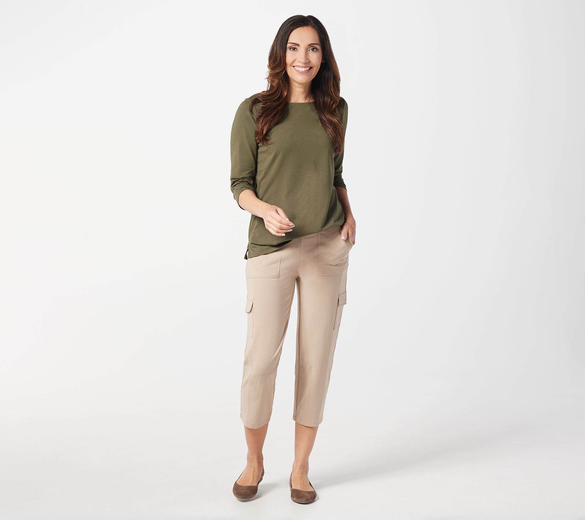 qvc susan graver crop pants