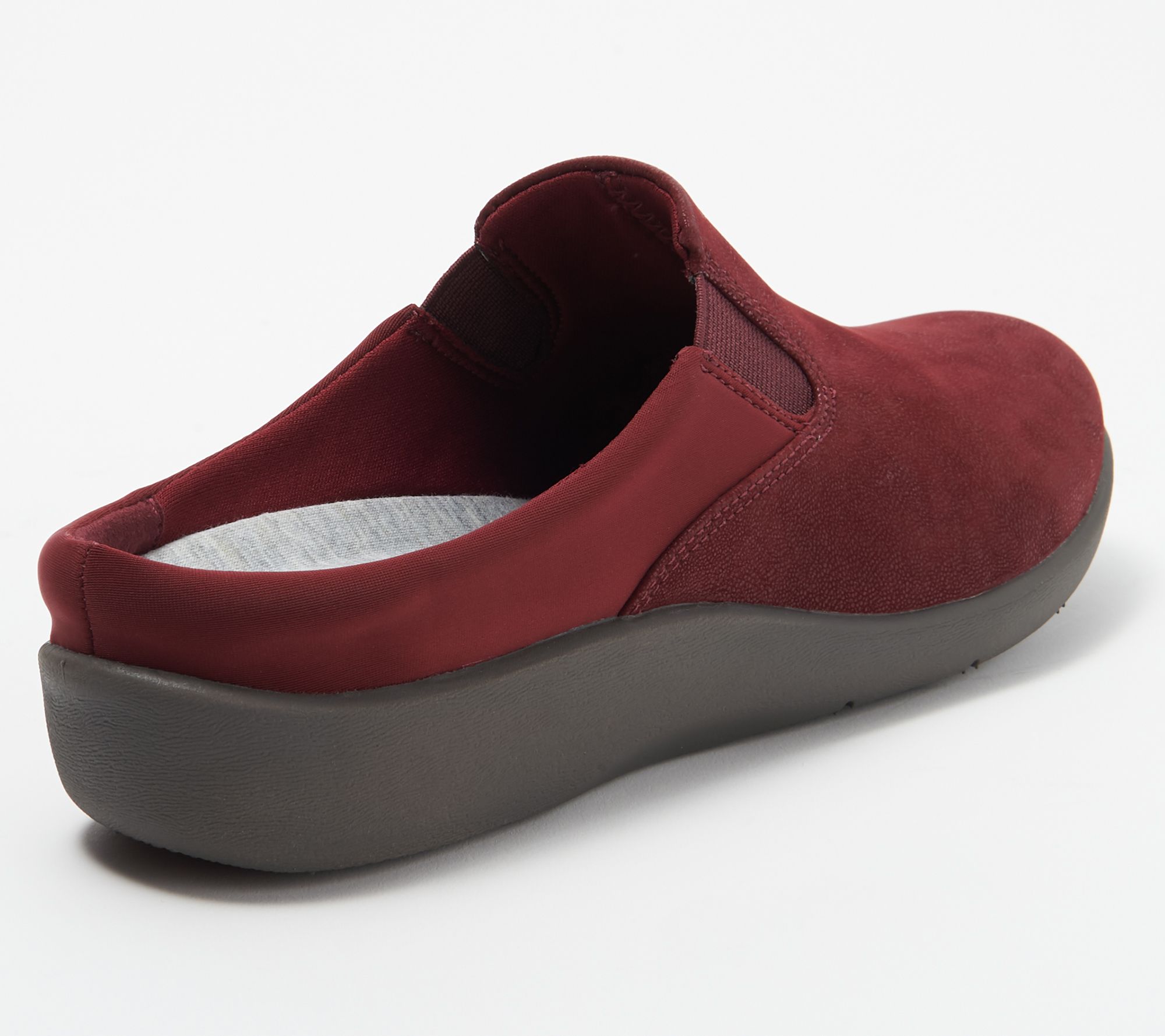 qvc clarks clogs