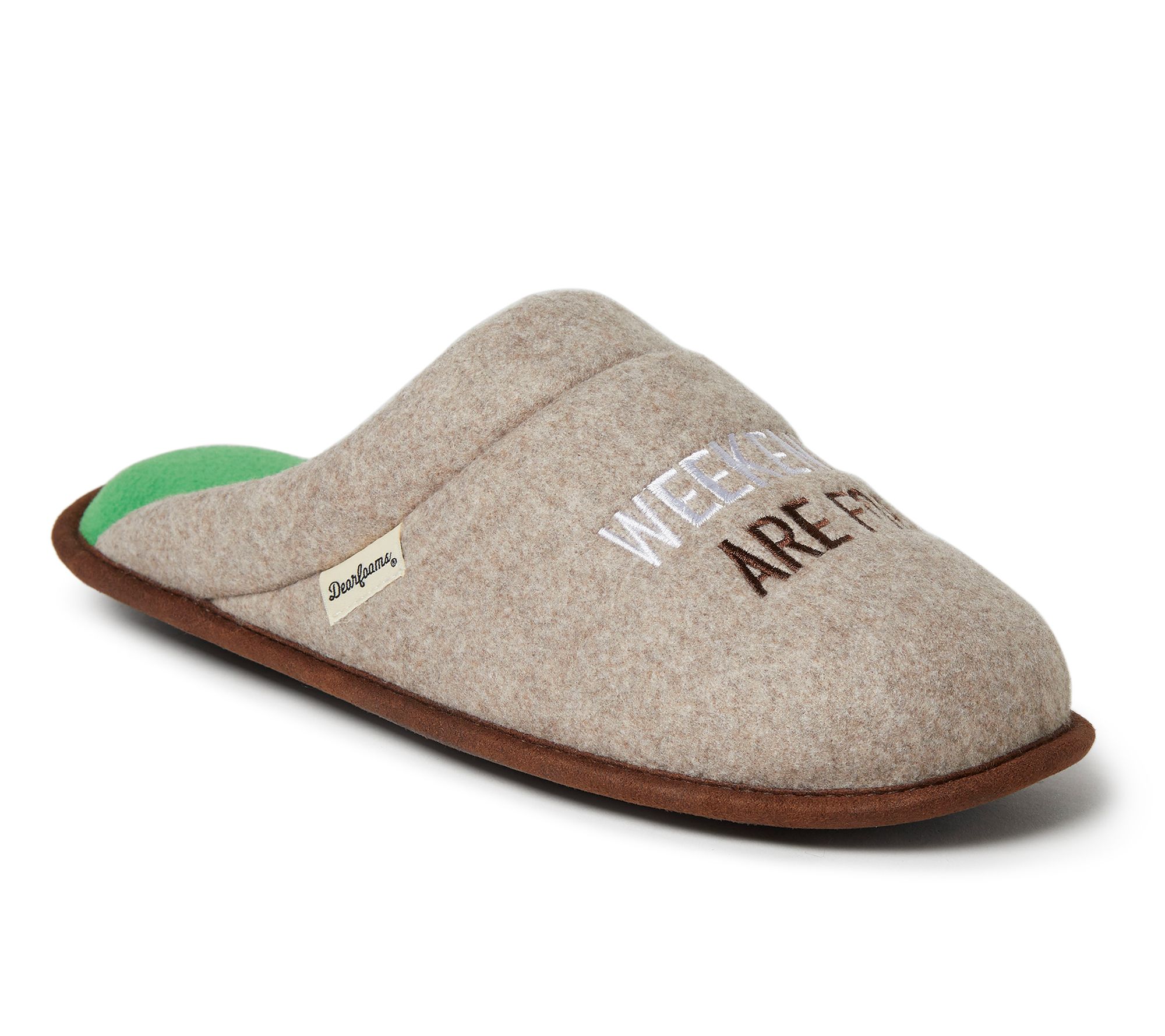 amazon mens dearfoam slippers