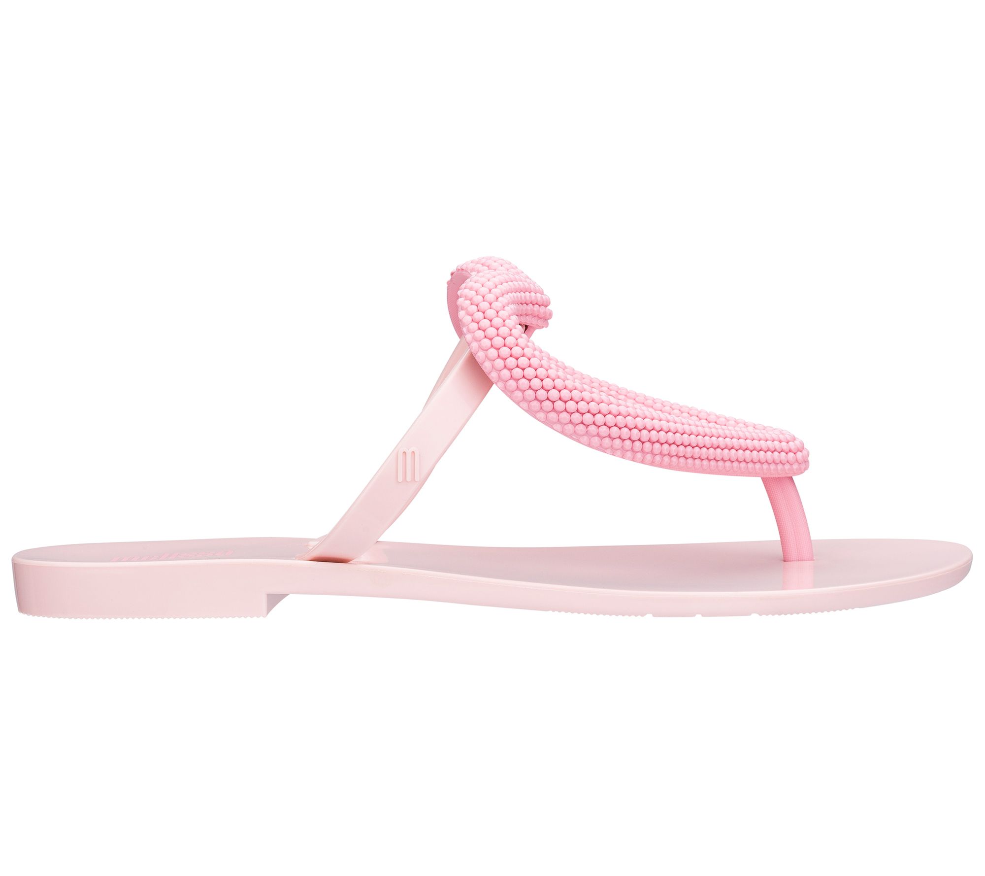 melissa big heart flip flop