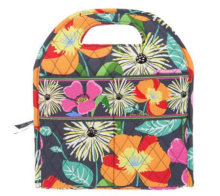 Vera Bradley Signature Print Lunch Tote - Page 1 — QVC.com