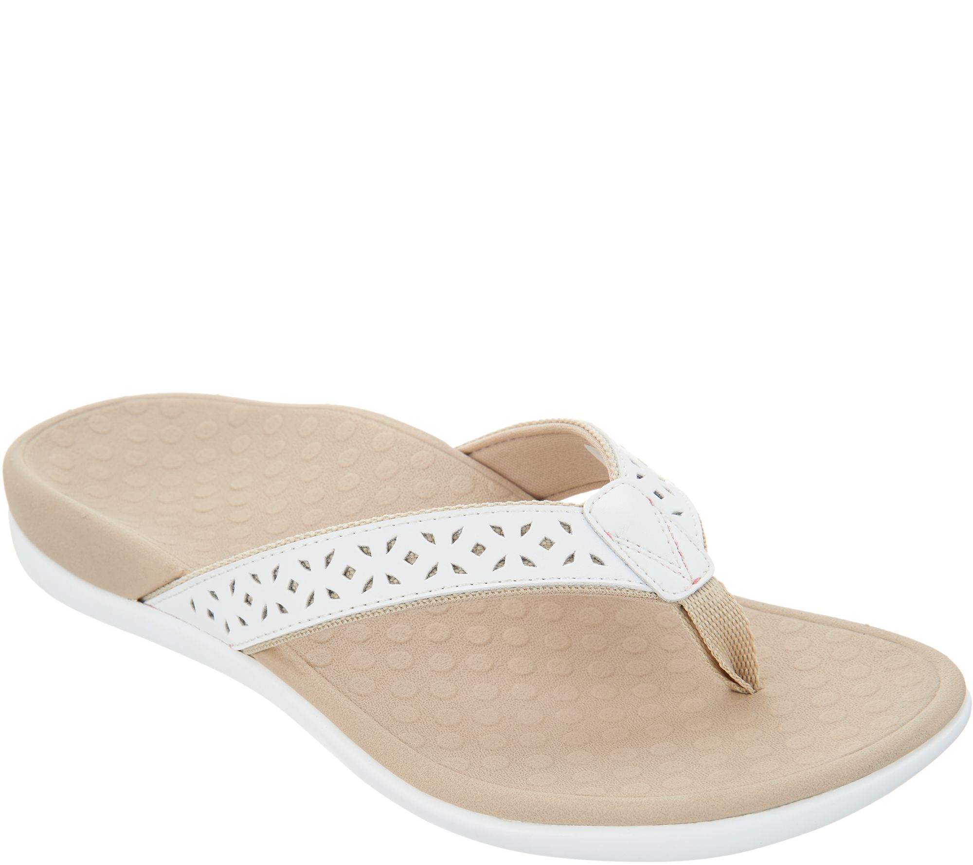 vionic leather thong sandals