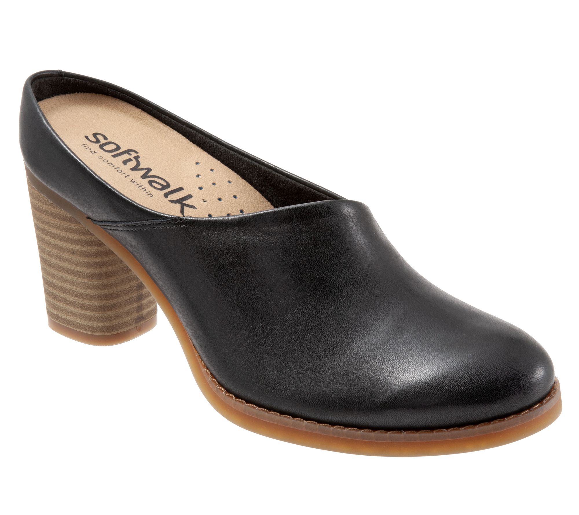 softwalk clogs and mules