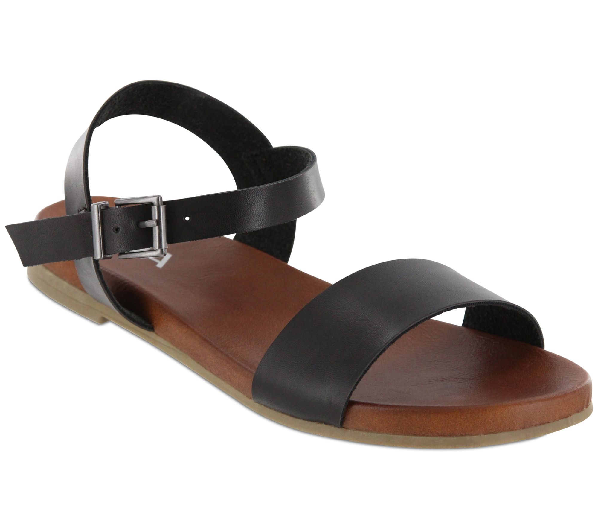 mia piper buckle strap sandal