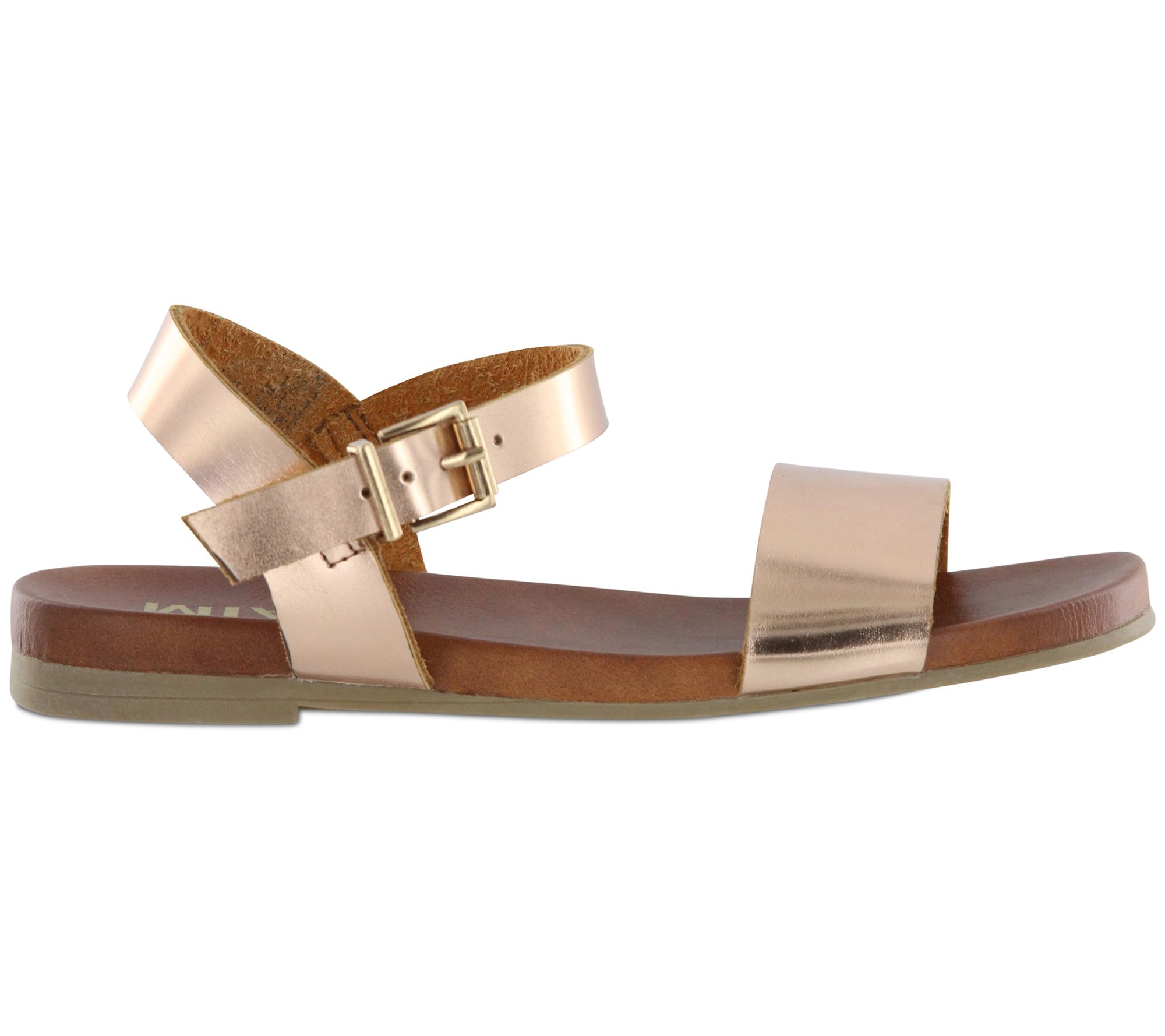 mia piper buckle strap sandal