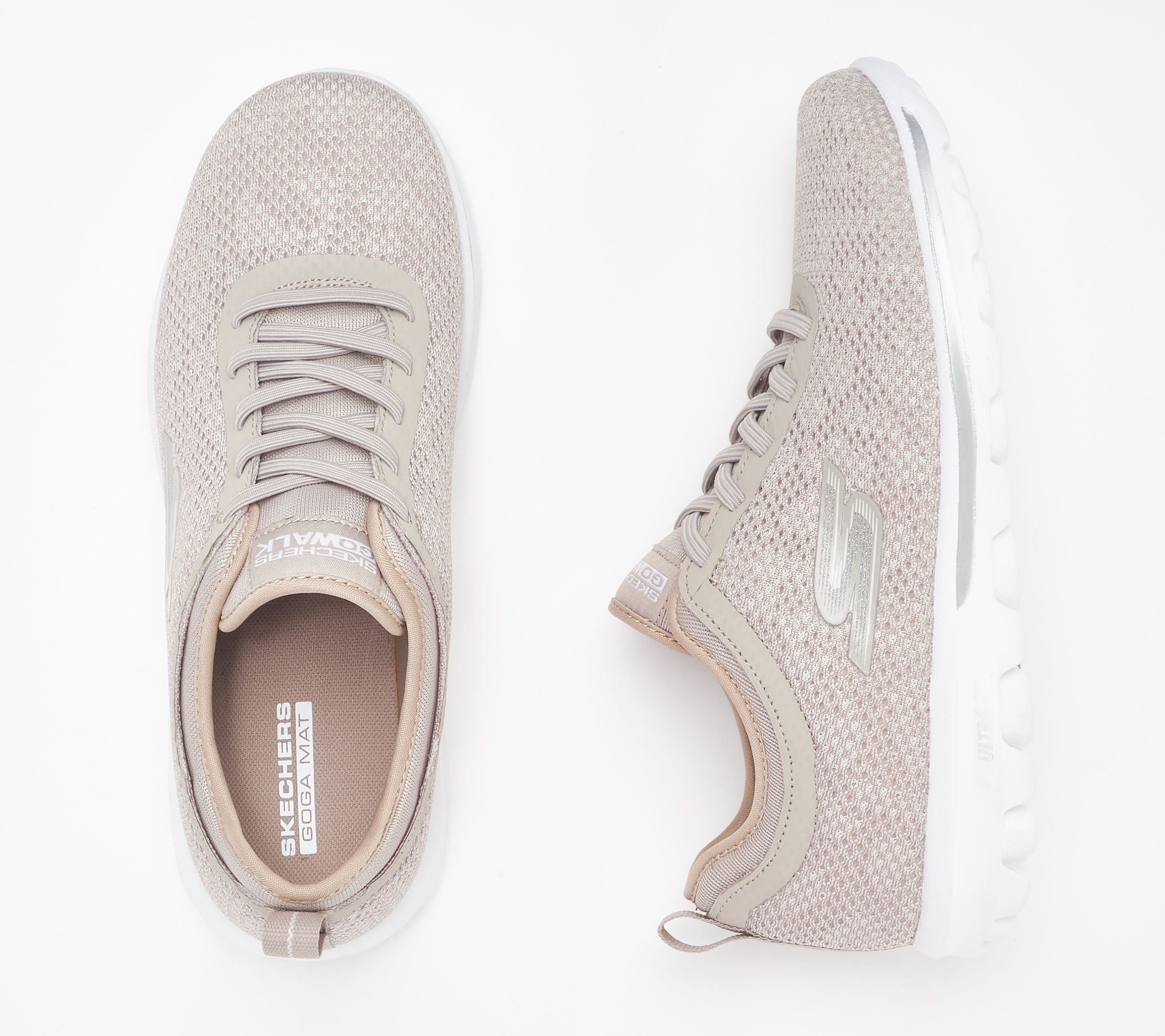 skechers go walk tie shoes