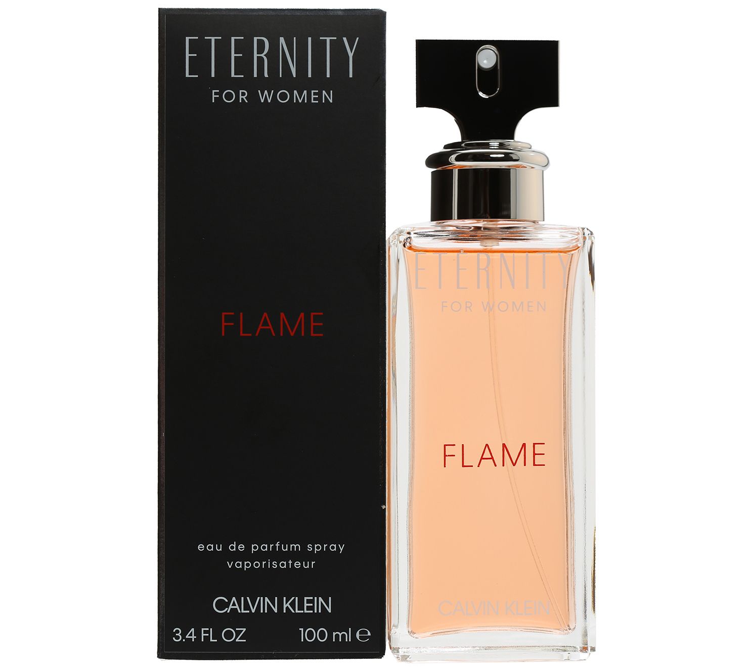 Calvin Klein Eternity Flame For Women Eau De Pa fum 3.4 oz