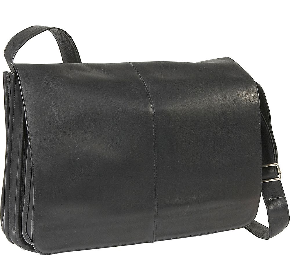 le donne leather messenger bag