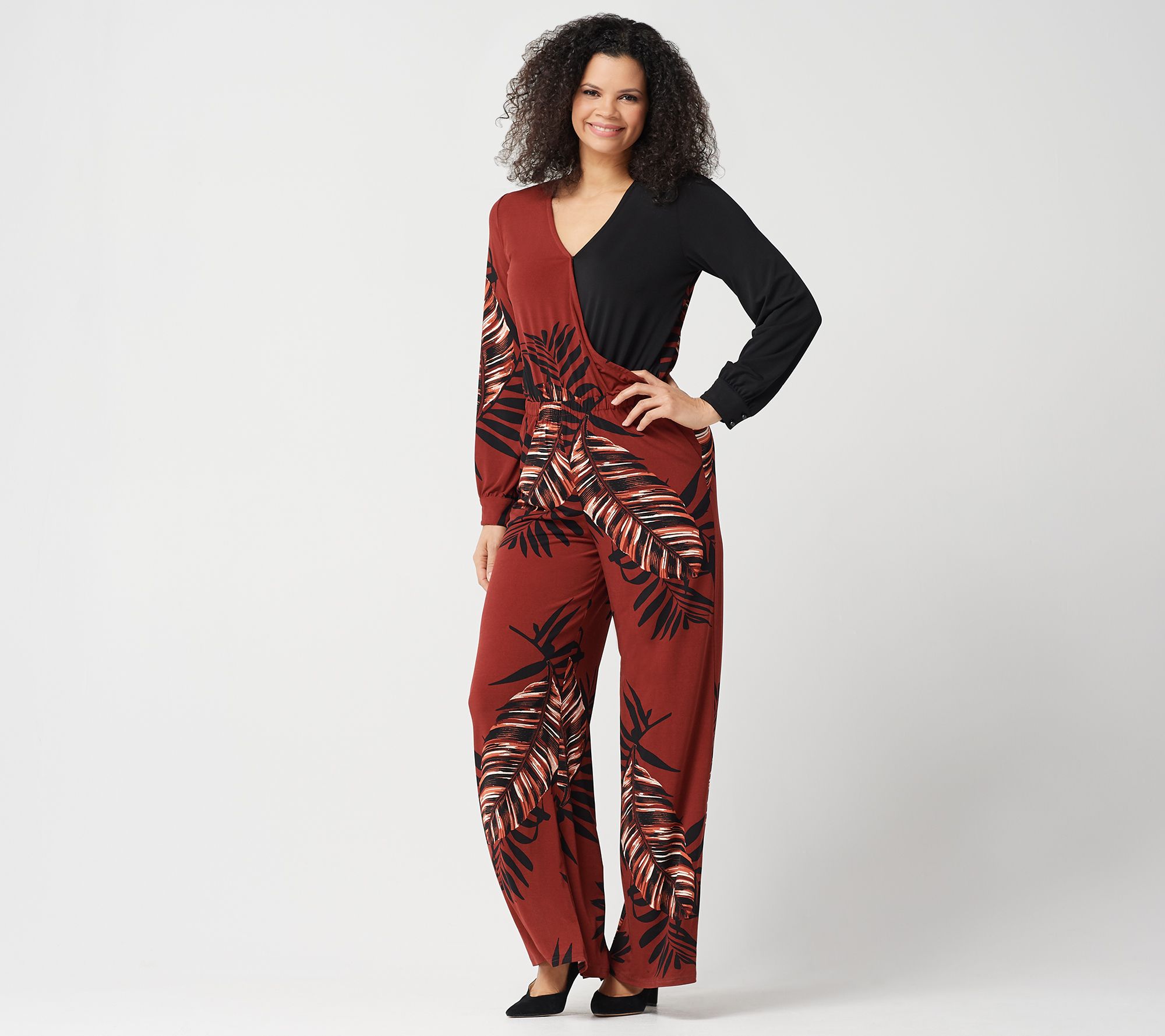 qvc petite jumpsuits